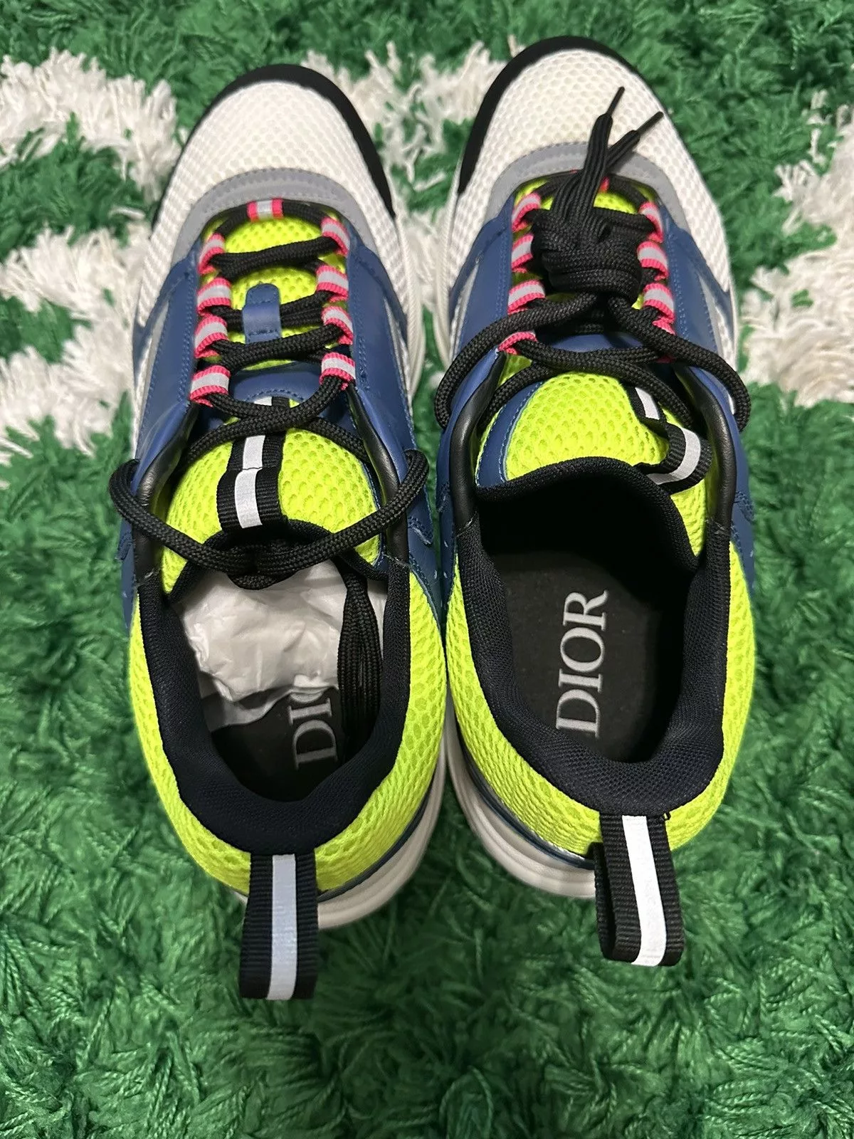 Dior Formal Shoes Dior B22 Blue Beige Multi