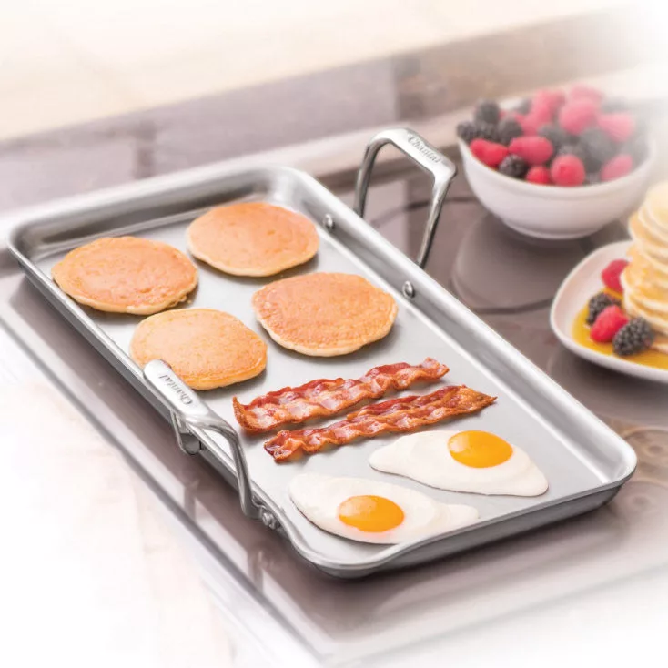 19" Tri-Ply Griddle Coated