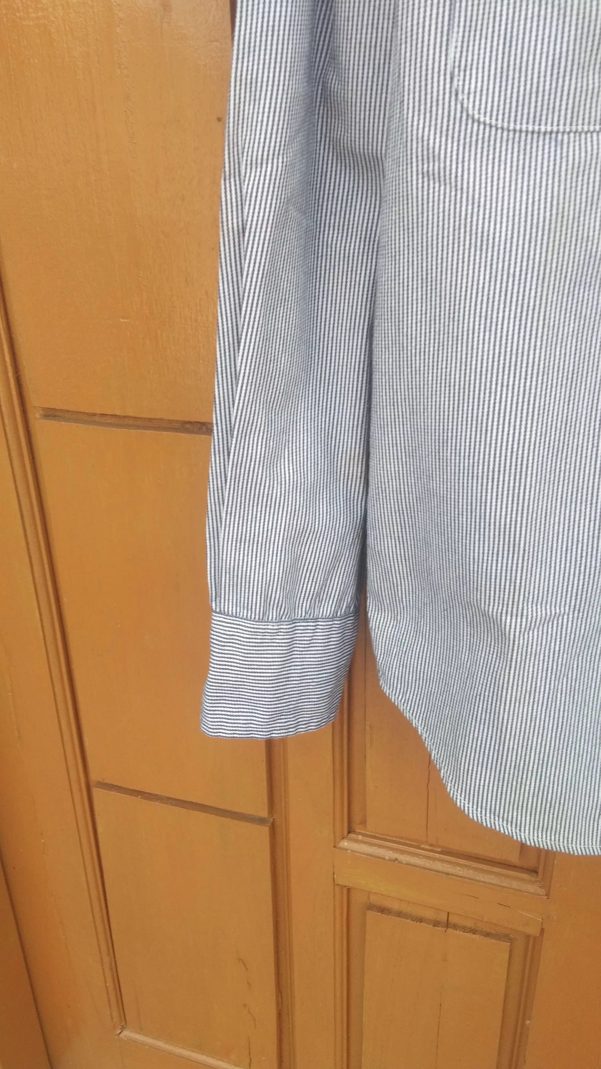 Ben Davis Shirts Button Ups Ben Davis × Vintage Vtg Ben davis blu stripe button up shirt Blue Streetwear