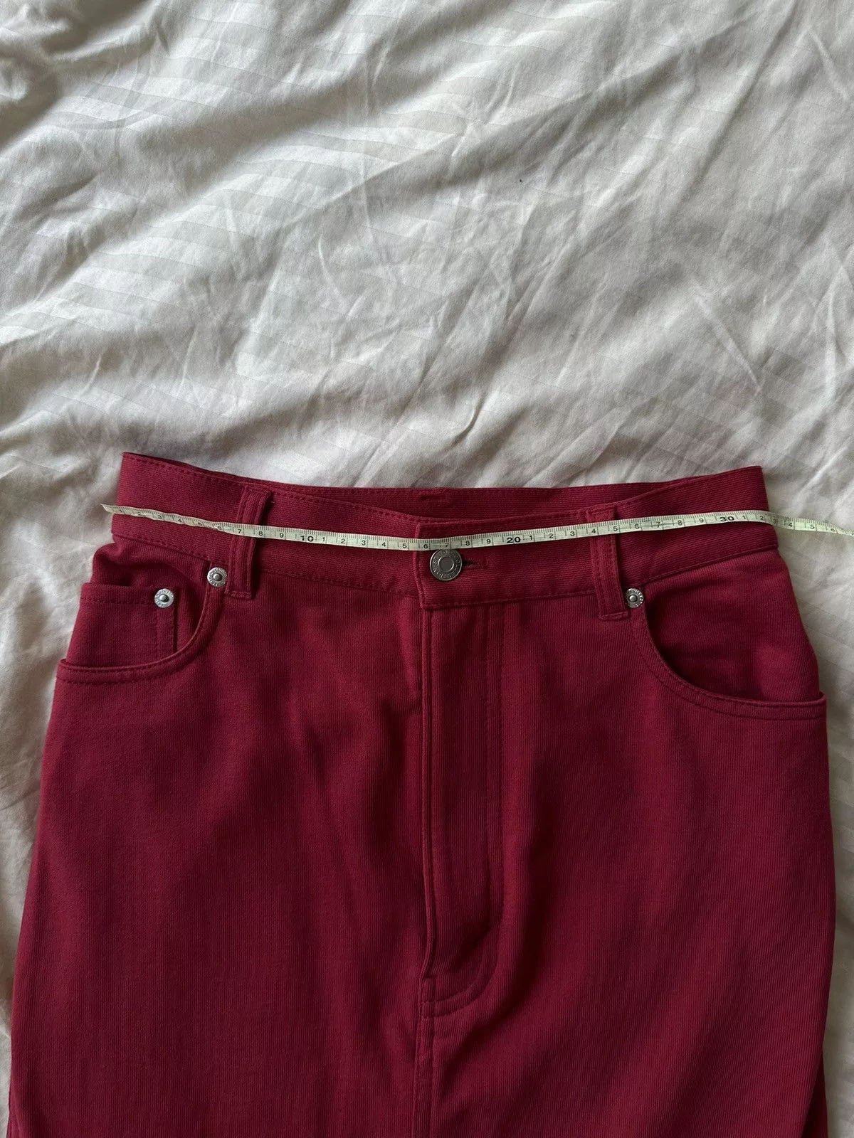 H&M Maxi Skirts H&M skirt HM STUDIO Red