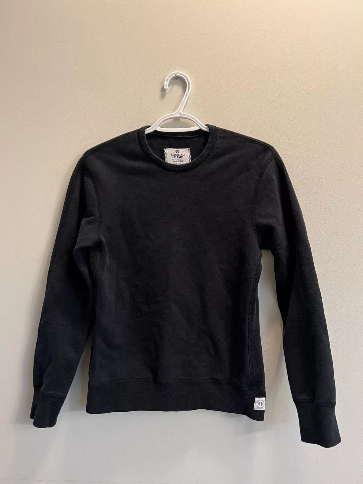Reigning Champ Sweatshirts Hoodies REIGNING CHAMP SWEATSHIRT Black