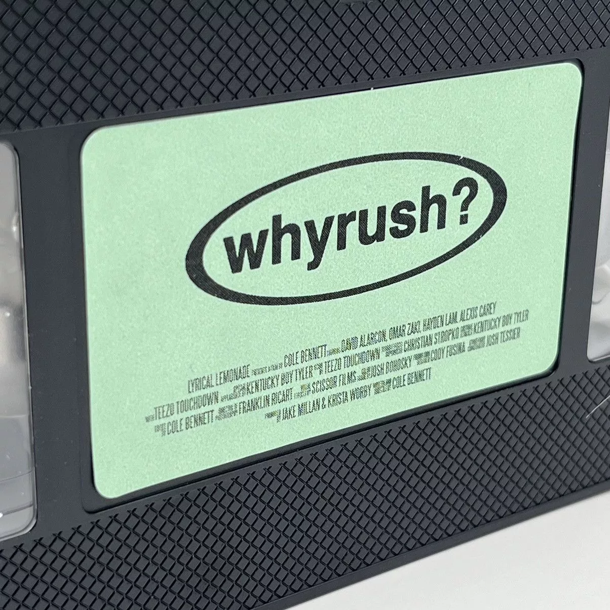 Lyrical Lemonade Miscellaneous Lyrical Lemonade UNRELEASED BY COLE BENNETT WHYRUSH? VHS TAPE Multi