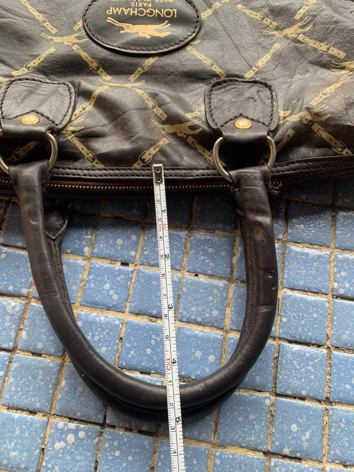 Longchamp Handle Bags Longchamp × Vintage Vintage longchamp handle bag Brown