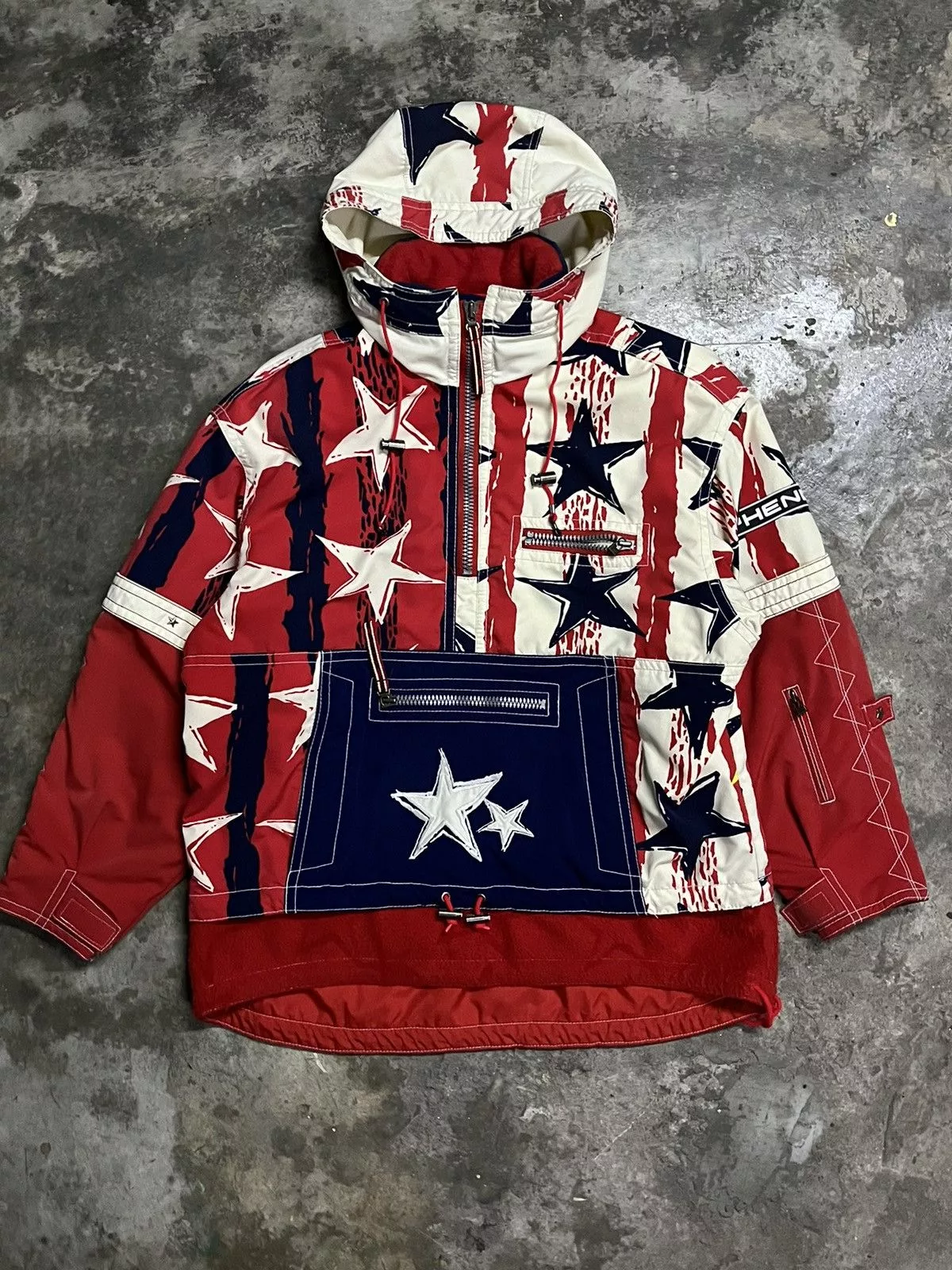Vintage Sweatshirts Hoodies PHENIX Vintage Phoenix star pattern Blue