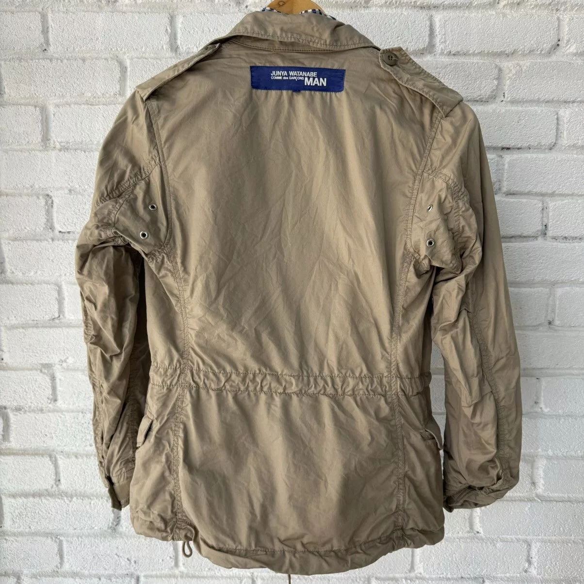 Comme des Garcons Light Jackets Comme des Garcons × Junya Watanabe SS09 Junya Watanabe 2 Ways Reversible Blazer Jacket Blue Vintage