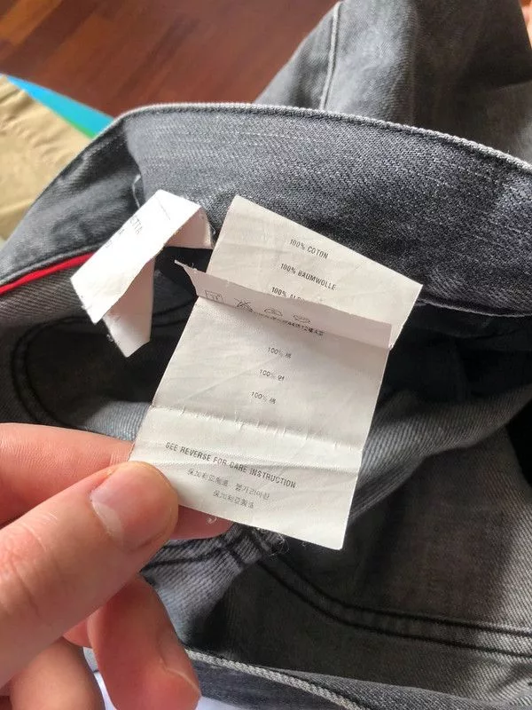Prada Denim Jeans Gray
