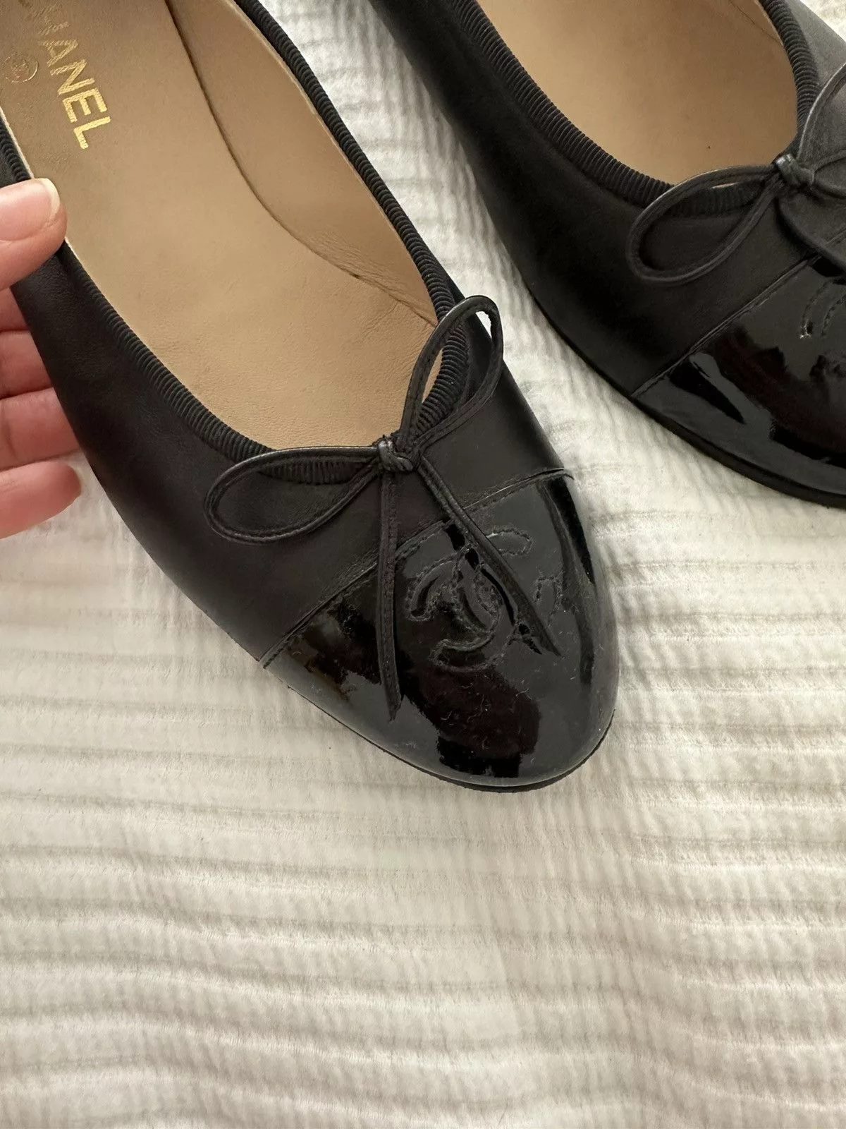 Chanel Flats Chanel Ballet Flats Black