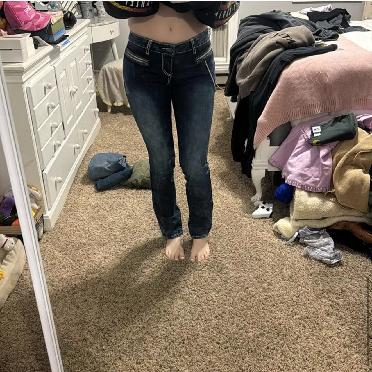 Ed Hardy × Vintage Y2K Ed Hardy Jeans Blue