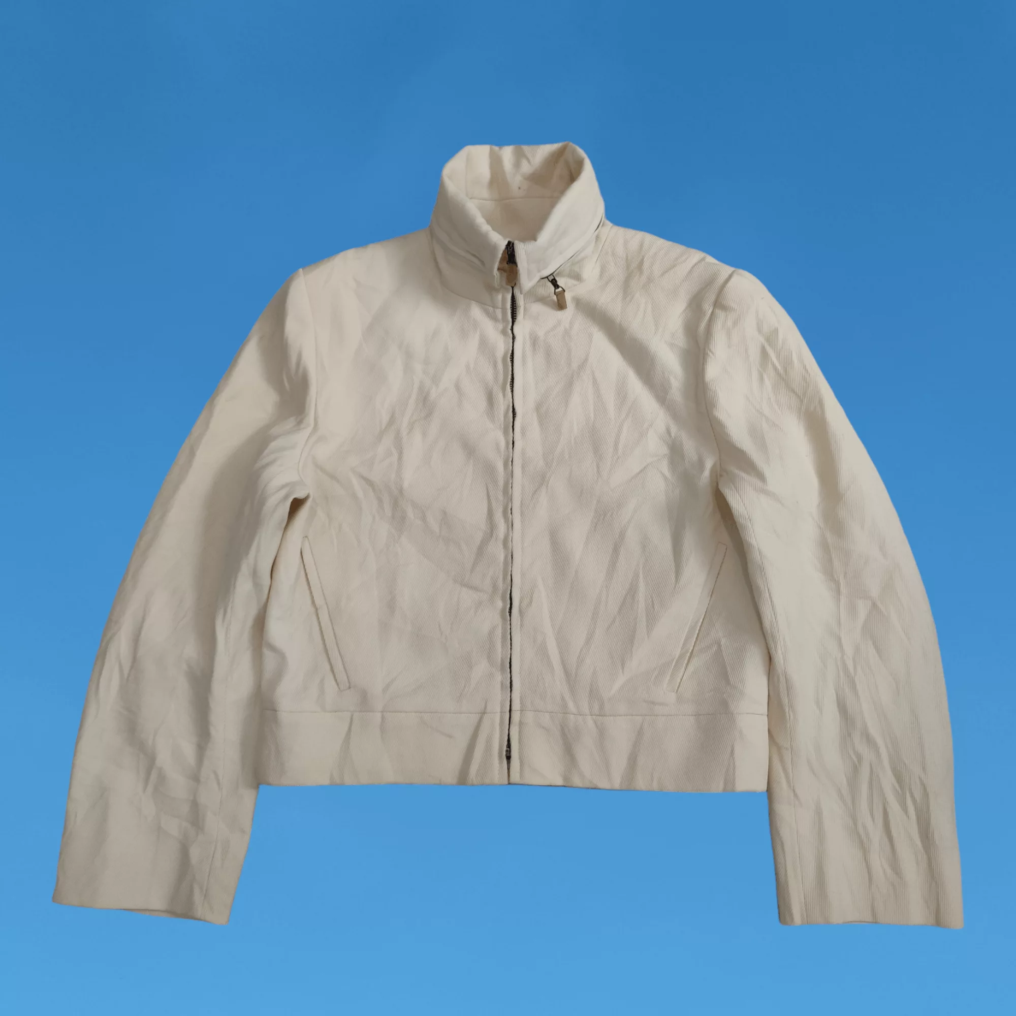 Givenchy Jackets Givenchy Cropped Jacket White