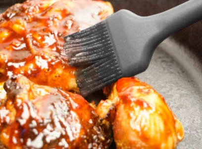 Black Silicone Basting Brush