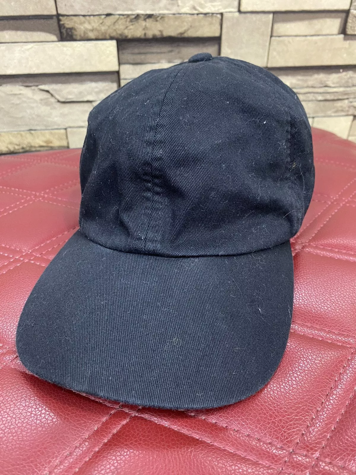 GU Hats GU × Japanese Brand GU fashion cap womens Black Streetwear