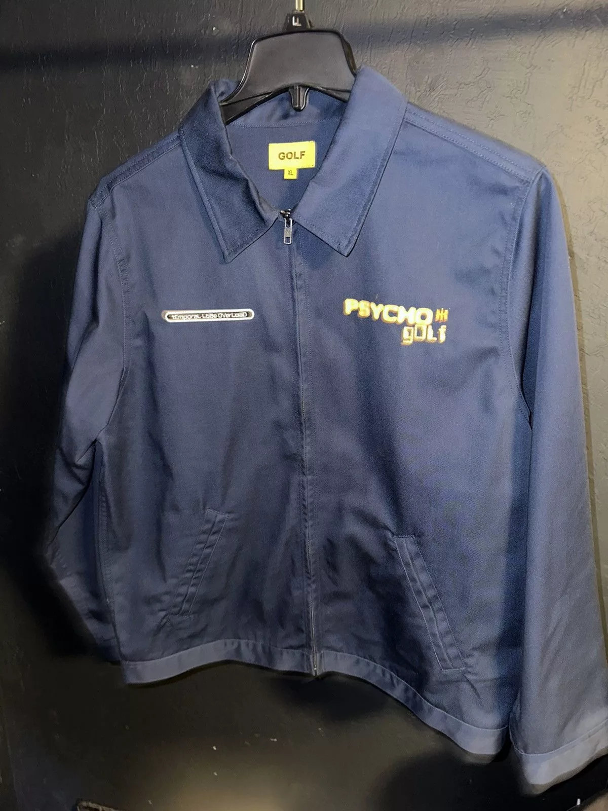 Golf Wang Light Jackets Tyler the creator golf wang biohazard work jacket Blue