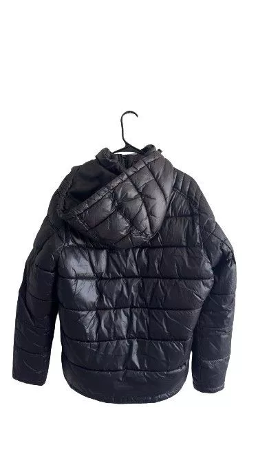 Guess Light Jackets Stylish Black GUESS Puffer Jacket