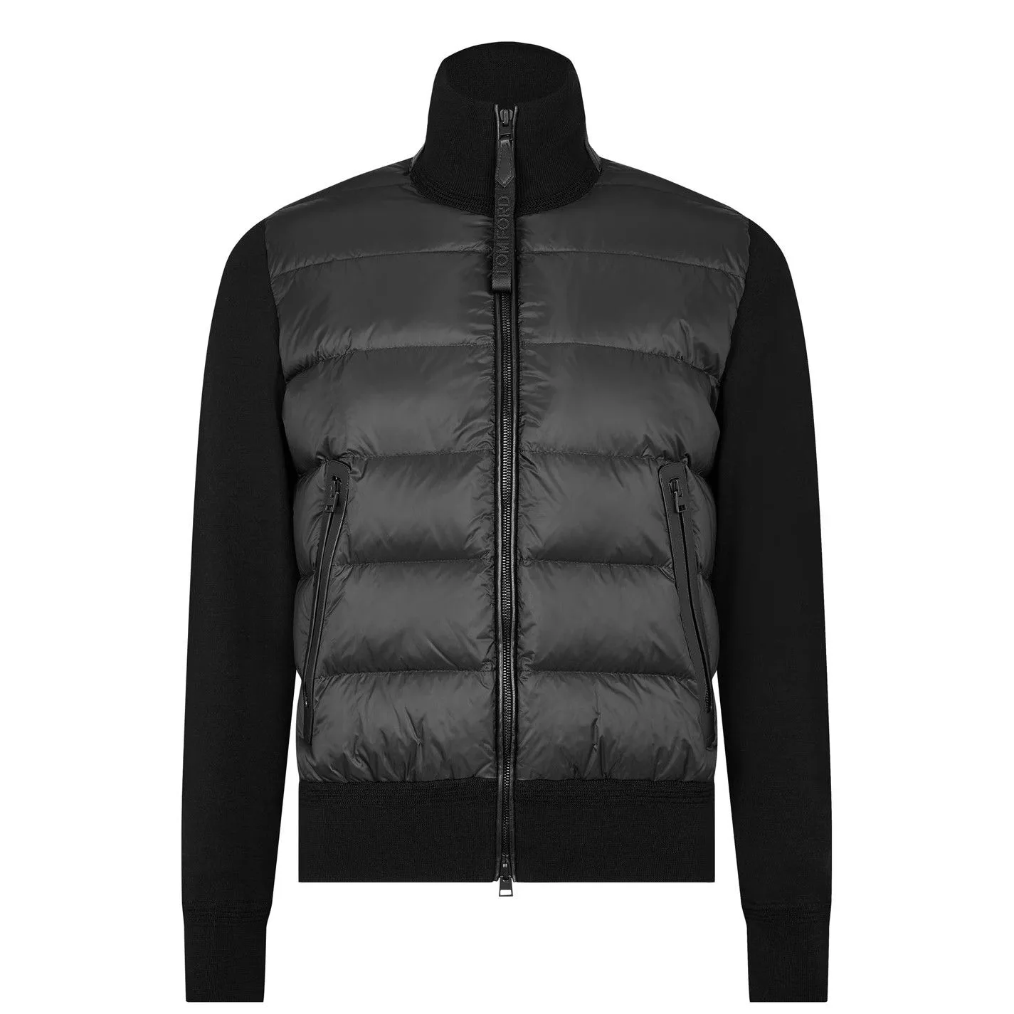 Tom Ford Light Jackets Tom Ford o1g2r1mq0724 Down Front Zip Up Jackets in Black