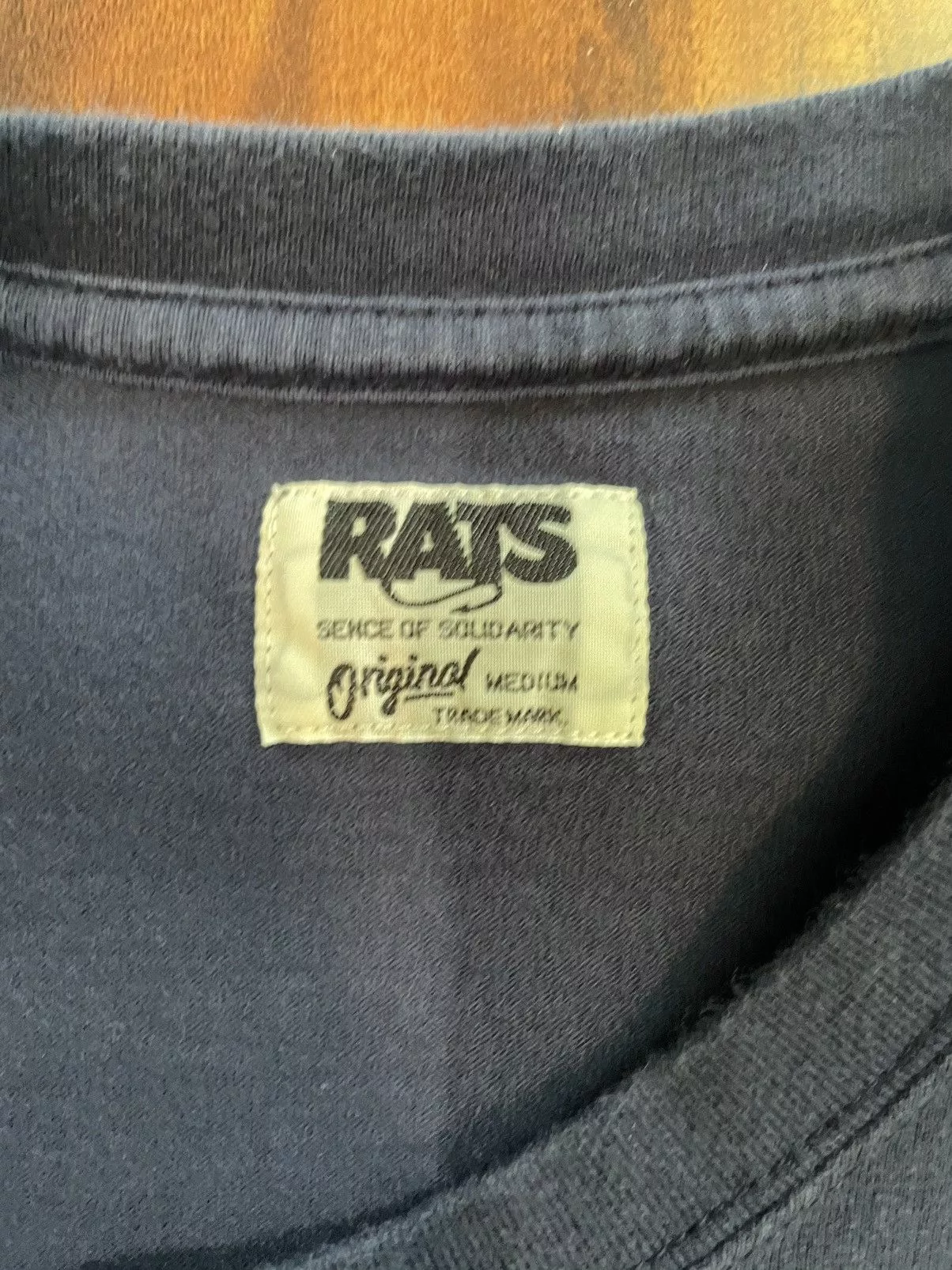 Stray Rats Short Sleeve T Shirts Stray Rats Run Our Own Way Tee Blue
