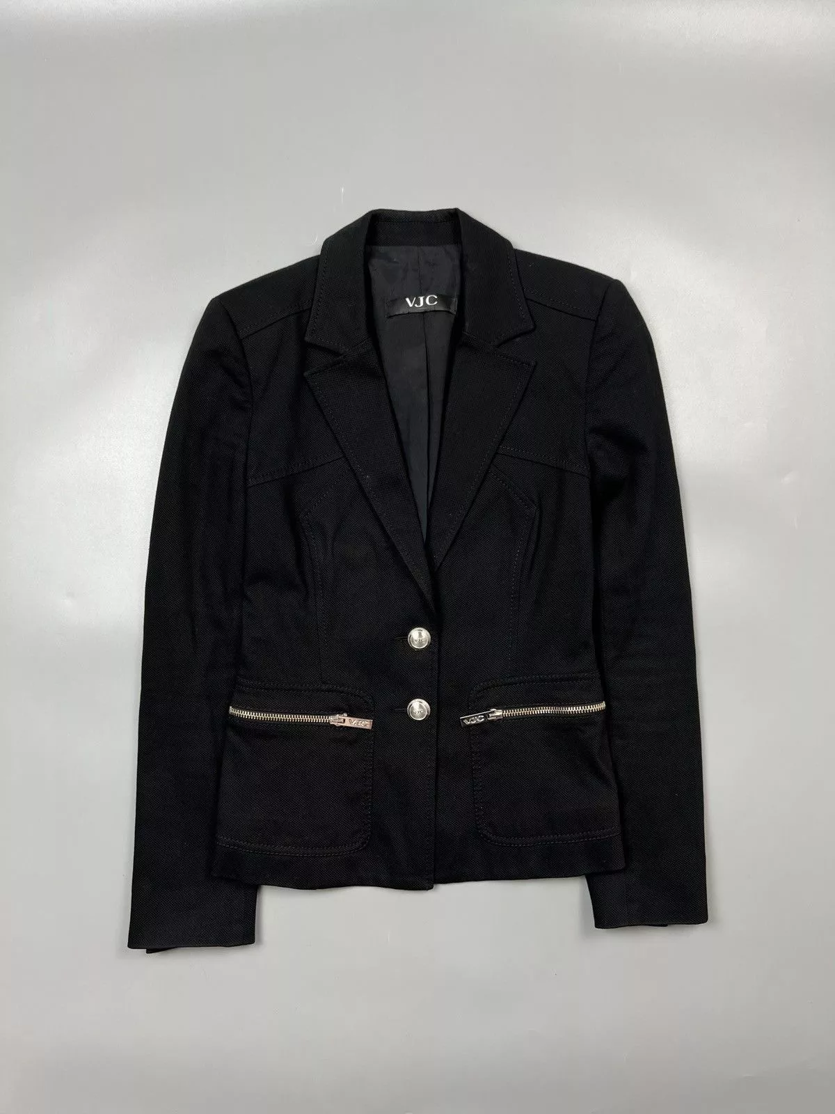 Versace Jeans Couture Blazers Versace Jeans Couture Cotton Blazer (Y0425) Black