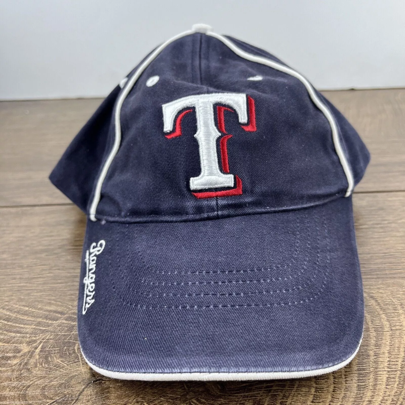 Other Hats Other Texas Rangers MLB Hat Rangers Blue Hat Adjustable Blue Adult