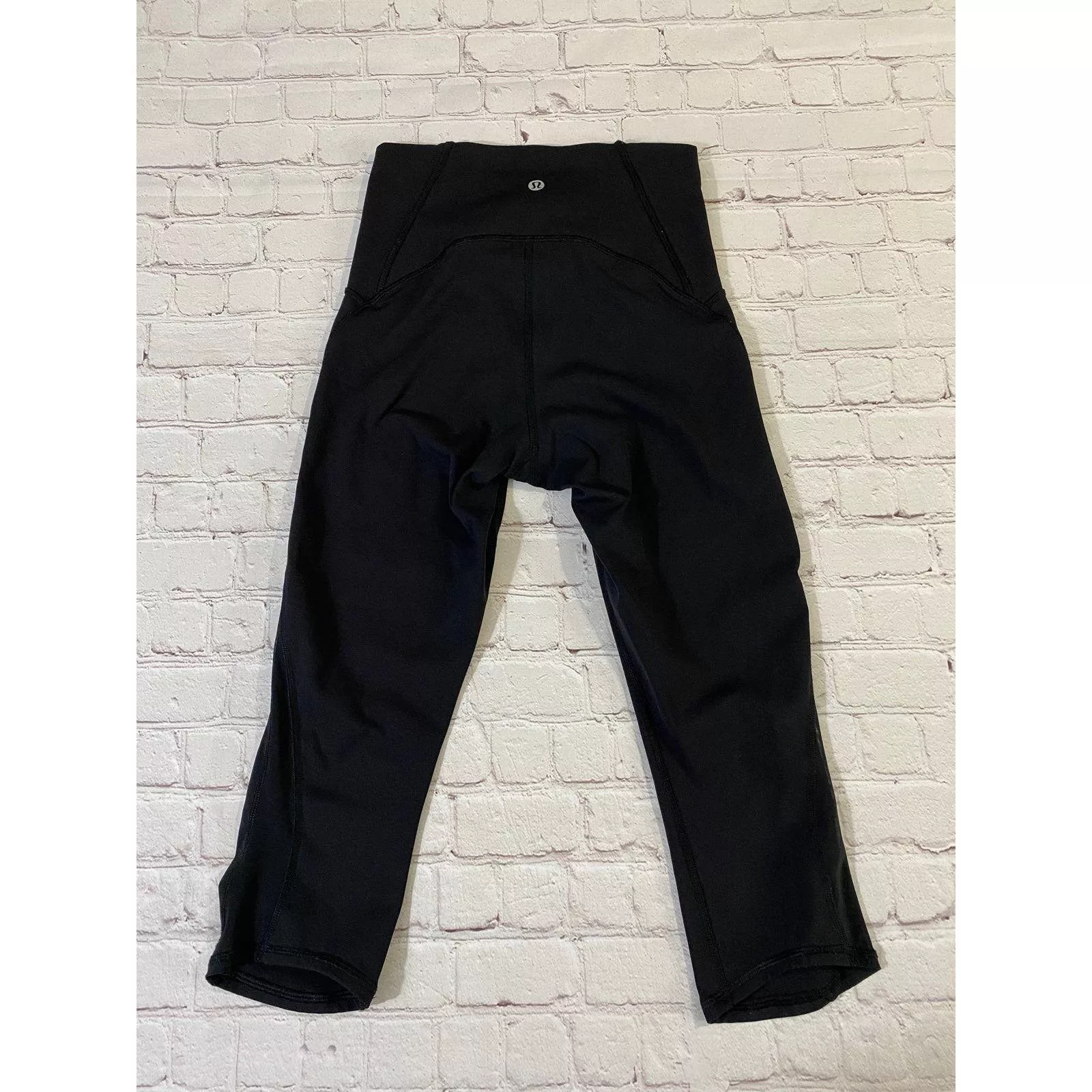 Black lululemon leggings size 4