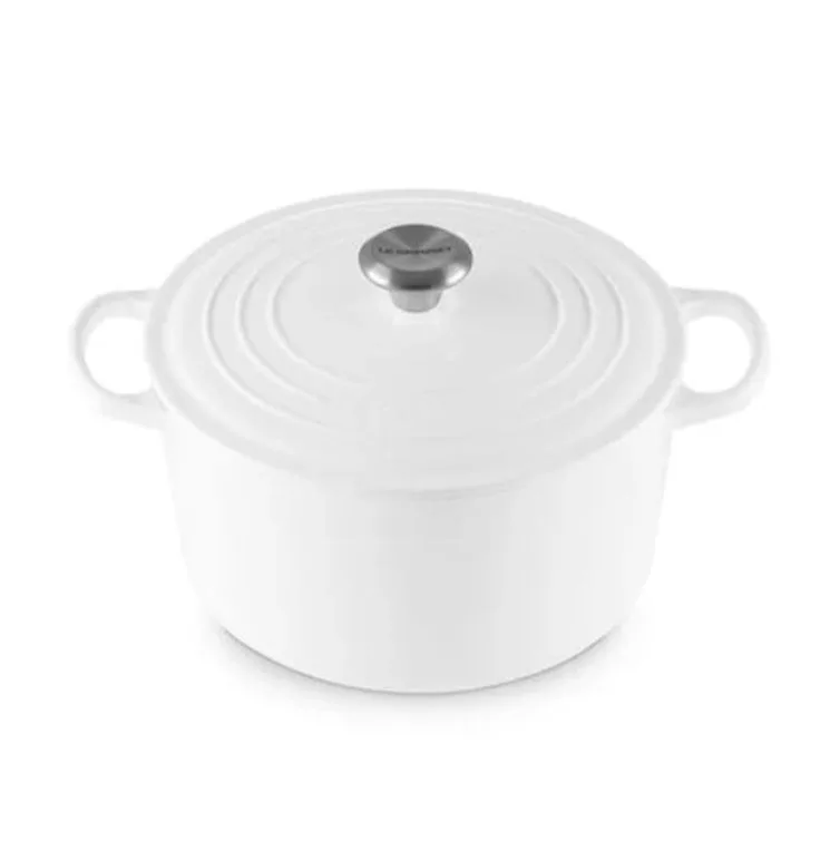 6.5 Qt Signature Deep Round Oven - White