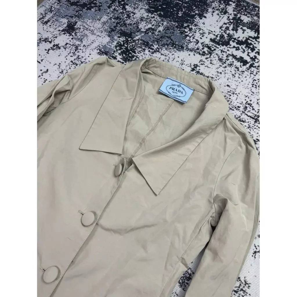 Prada Coats Prada Trench Coat Size: 42 fit L Beige