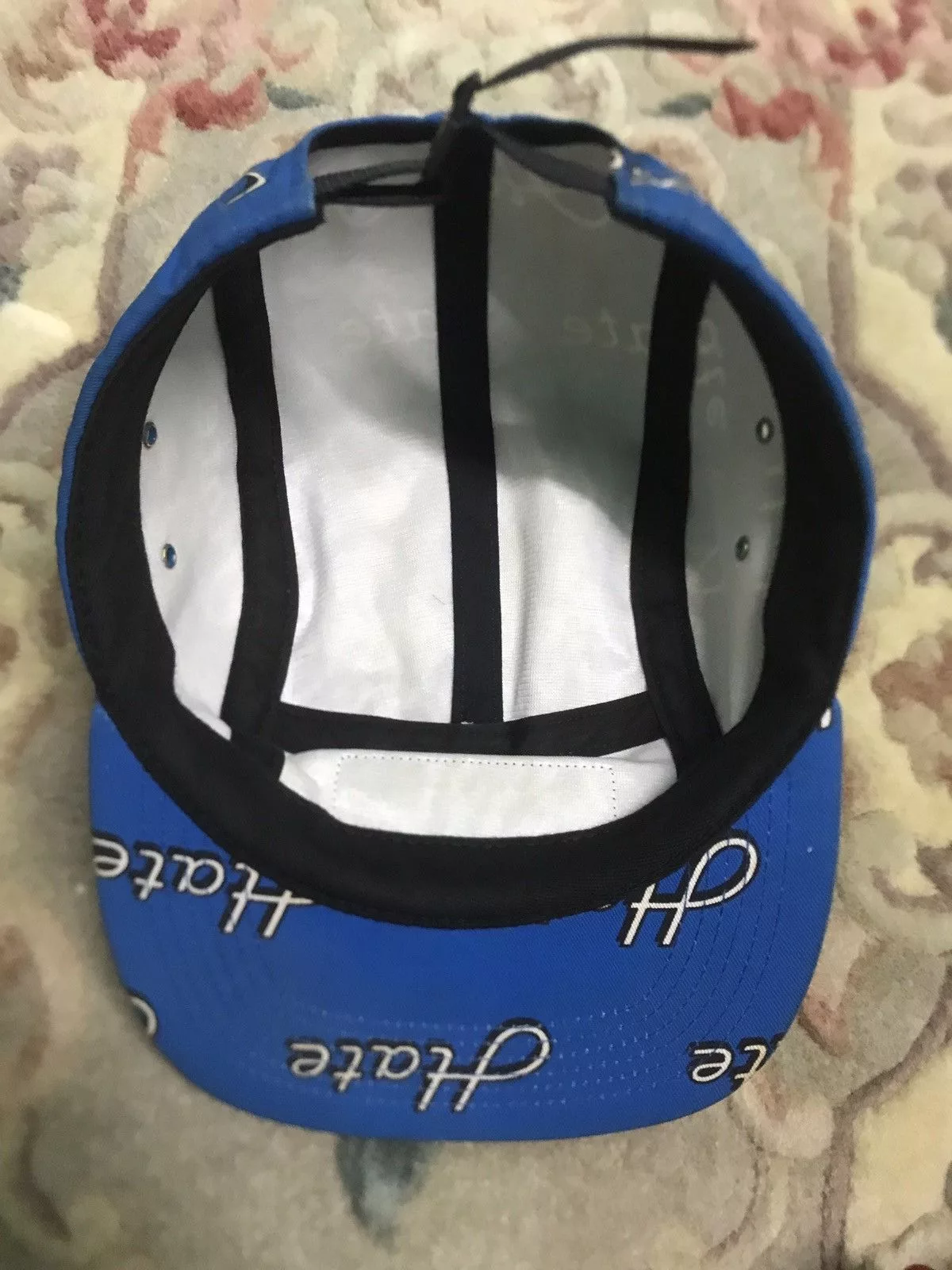 Supreme Supreme Supreme hate 5 Panel Rare Blue Streetwear