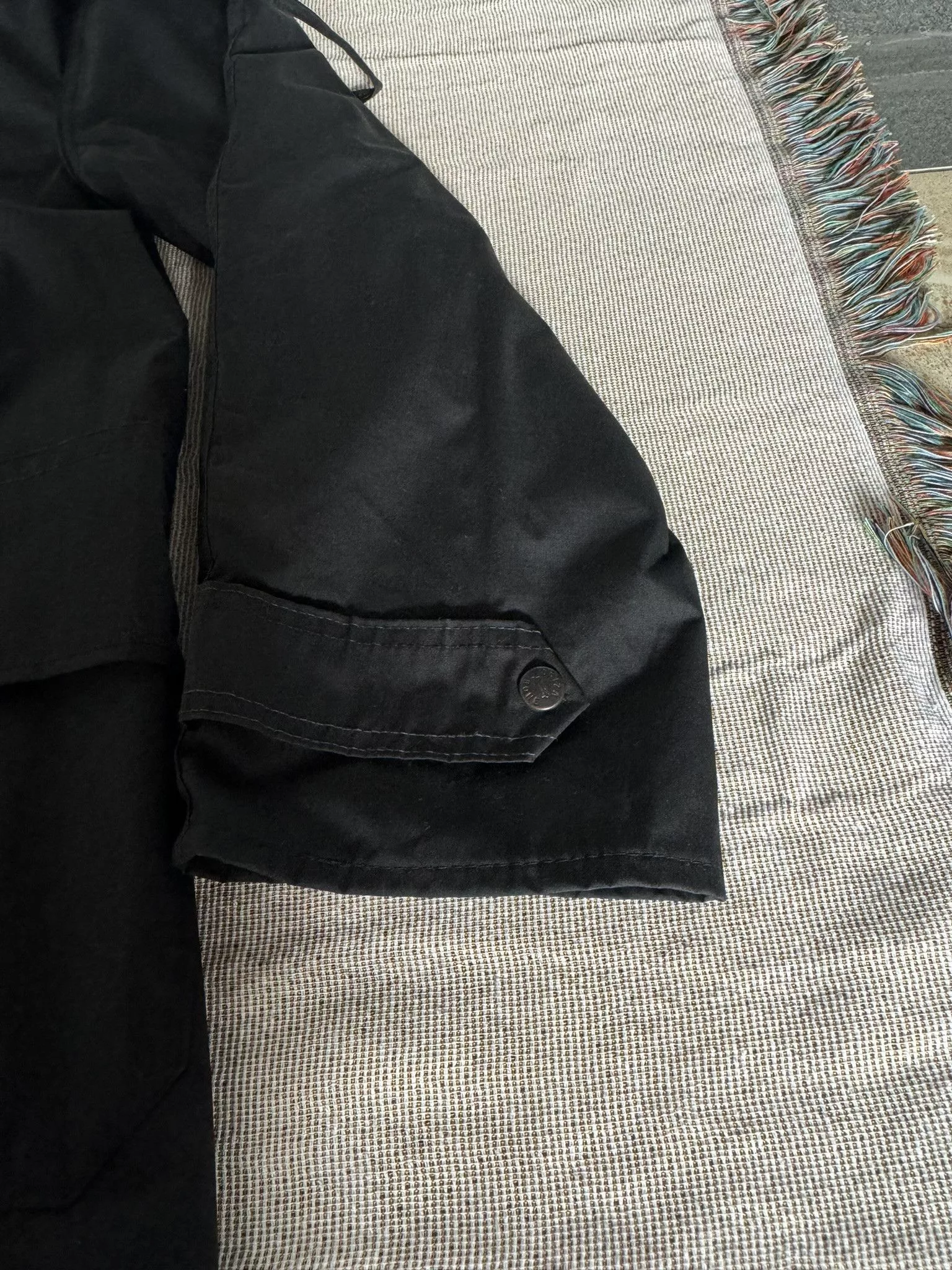 Designer Parkas Designer Australia Legend Driza Bone Riding Coat Raf Simons Black