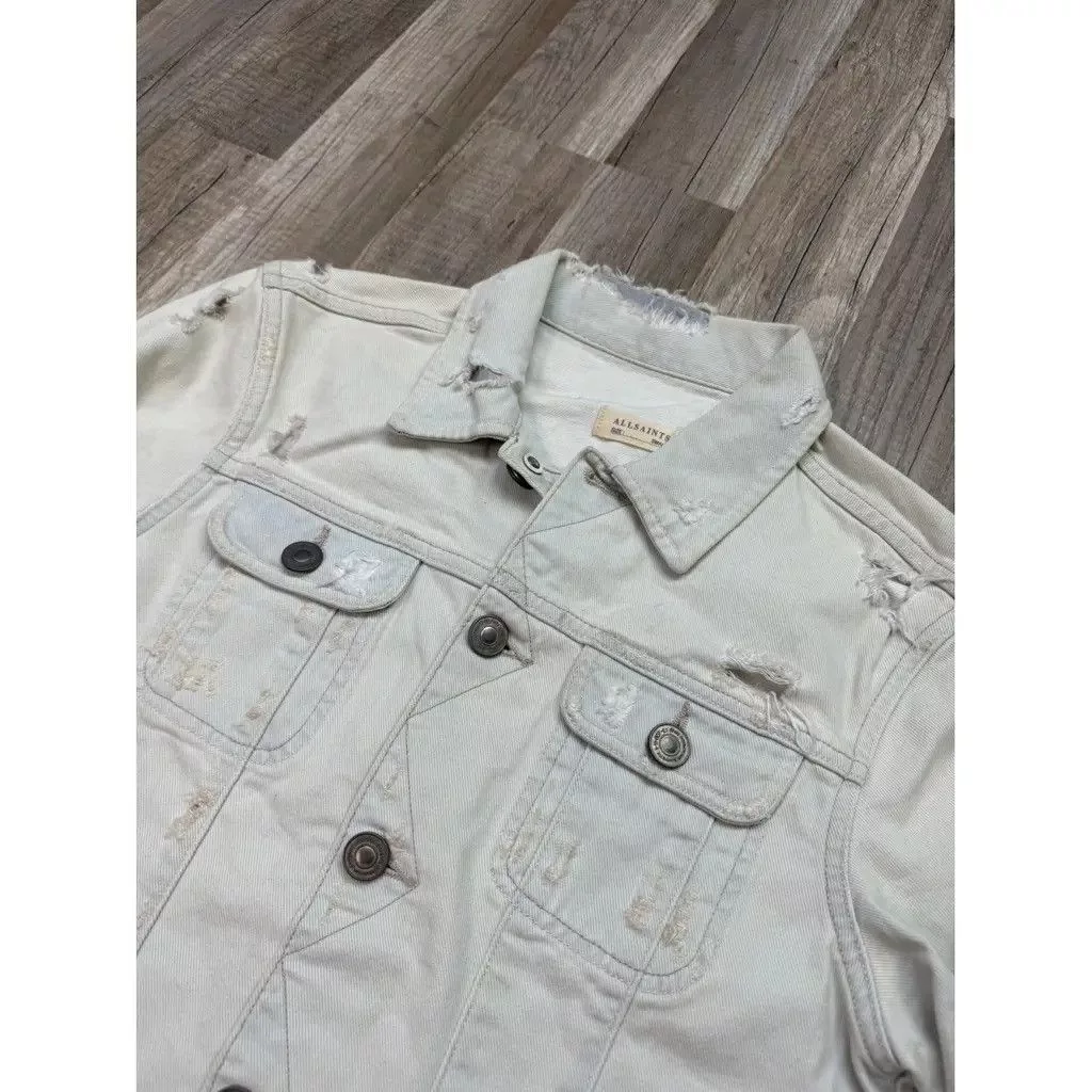 Allsaints Jackets Allsaints All Saints denim Jacket Size: S Blue