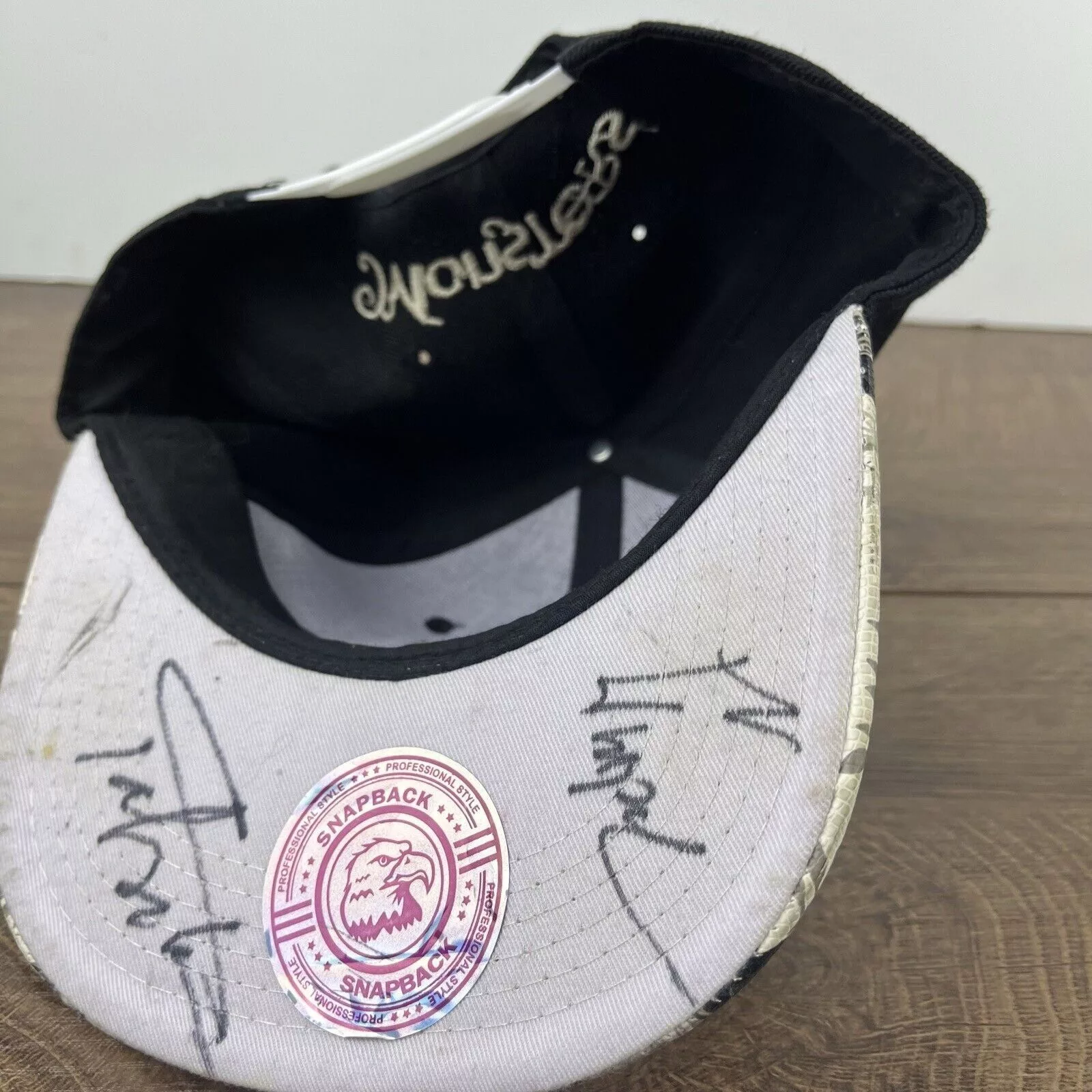 Other Hats Other Monsters Hat Monsters Snapback Hat Black Hat Adjustable Blac