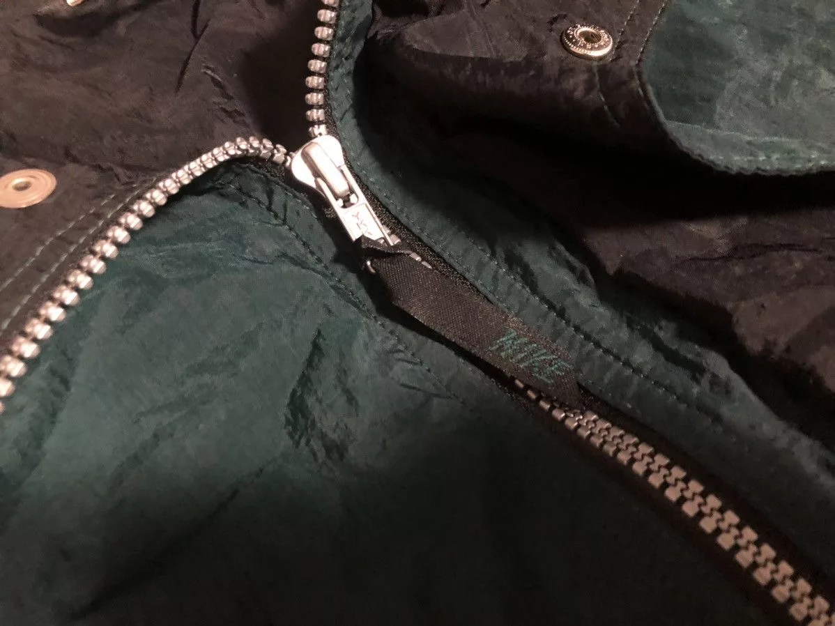 Nike Light Jackets Vintage Nike Windbreaker Green