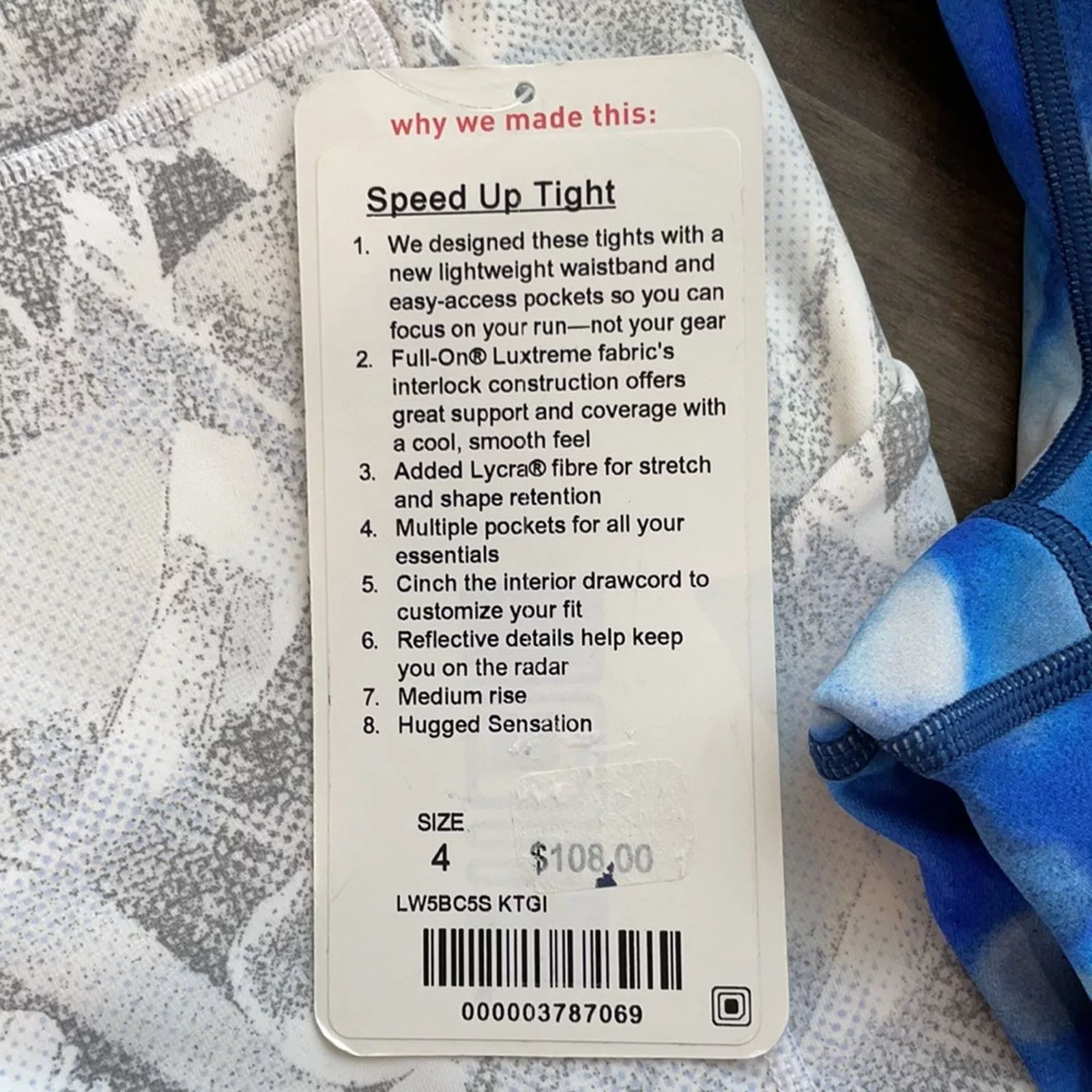 Lululemon Leggings Lululemon Speed Up Tight Bundle White