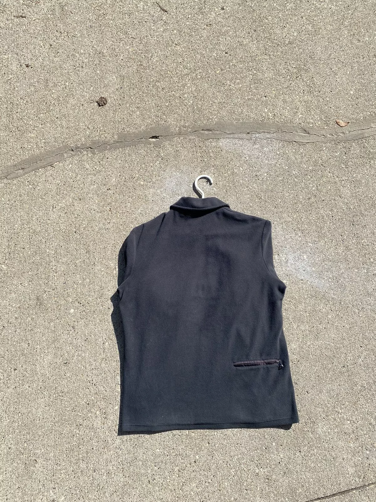 Prada Light Jackets Prada × Vintage Vintage Prada Grey Fleece Quarter zip pullover 90s Gray