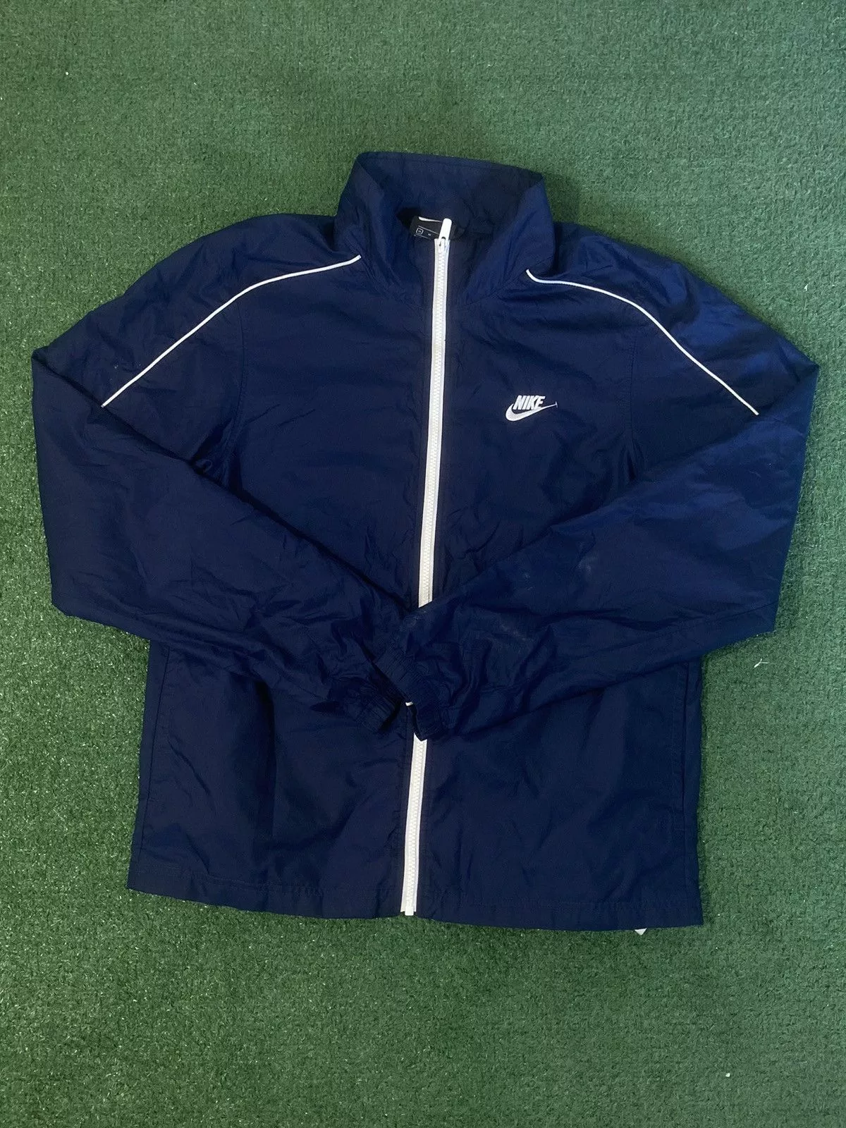 Nike Light Jackets Nike jacket zipper uk drill Blue