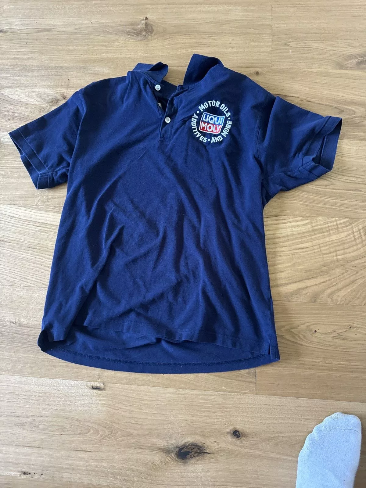 Vintage Polos Vintage LiquiMoly workwear Blue