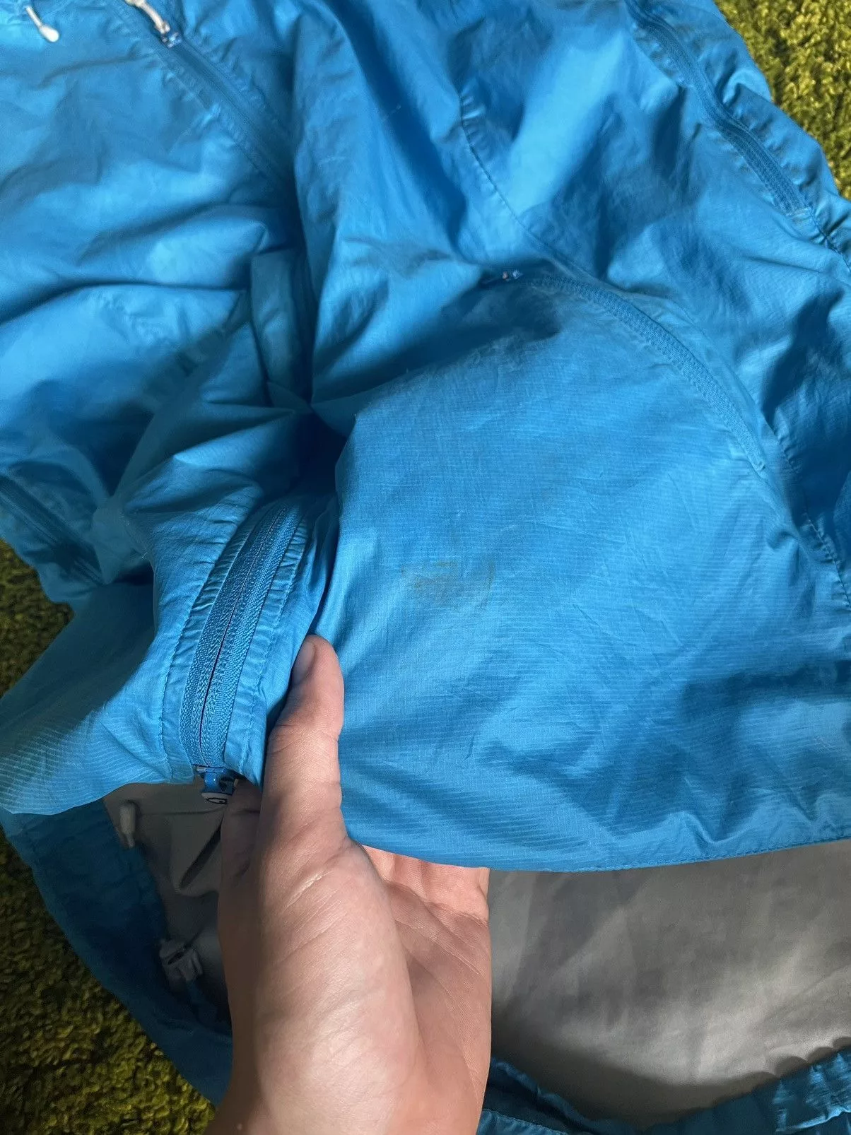 Designer Light Jackets Designer Paramo Analogy Nikwax gorpcore style jacket Blue