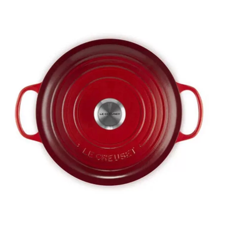 6.5 Qt Signature Deep Round Oven - Cerise
