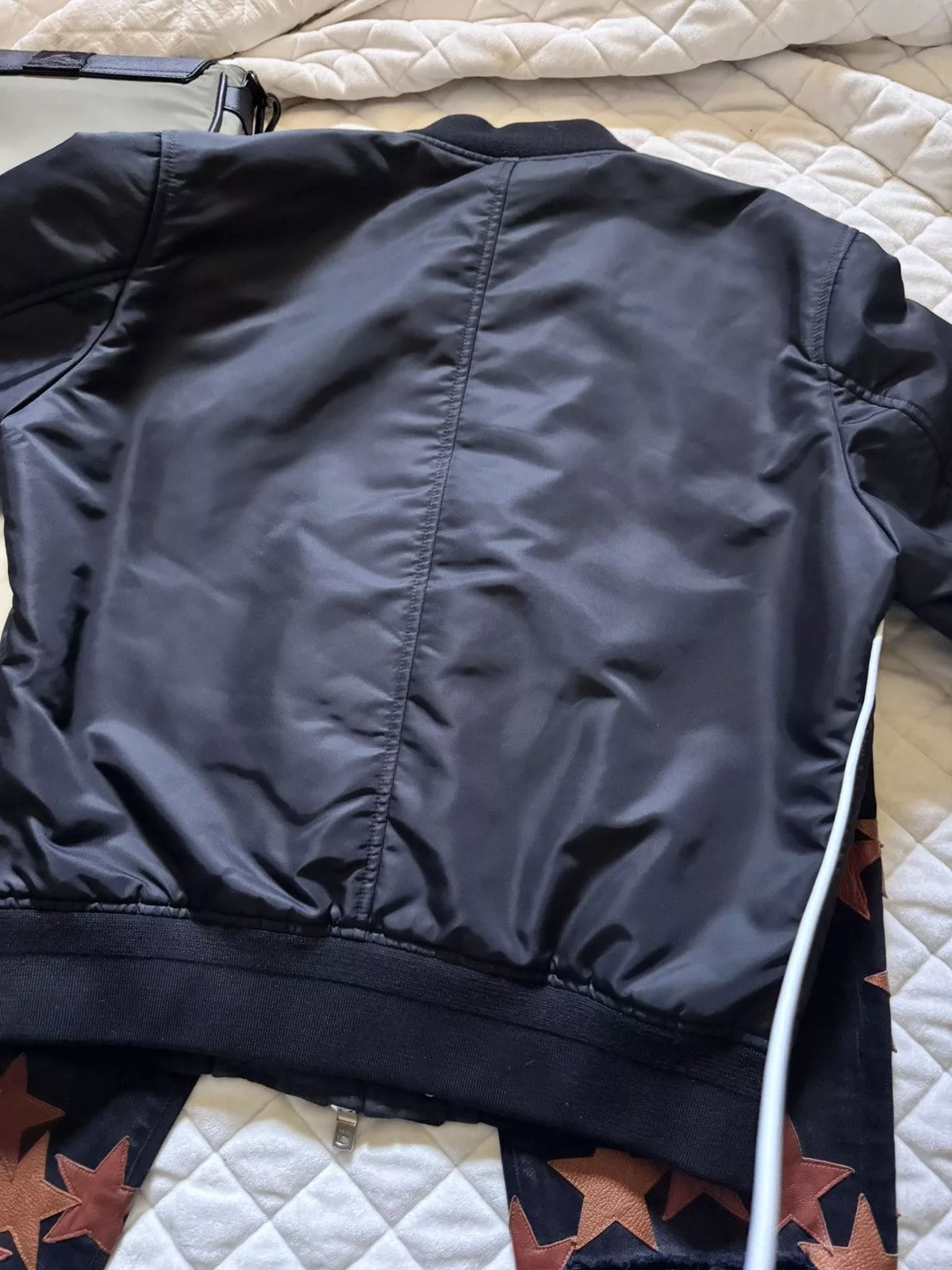 Amiri Bombers Amiri Bone Bomber Jacket Black