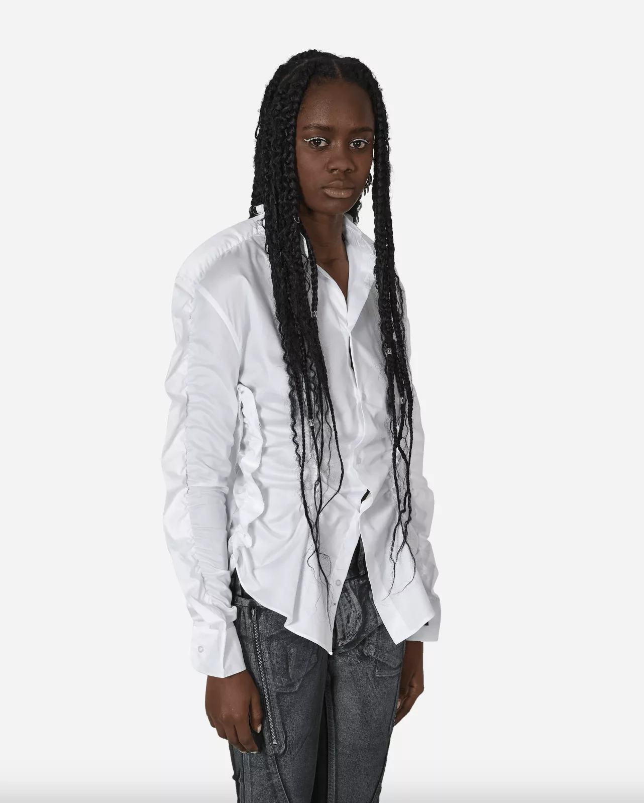 Prototypes Long Sleeve T Shirts Prototypes white outline shirt