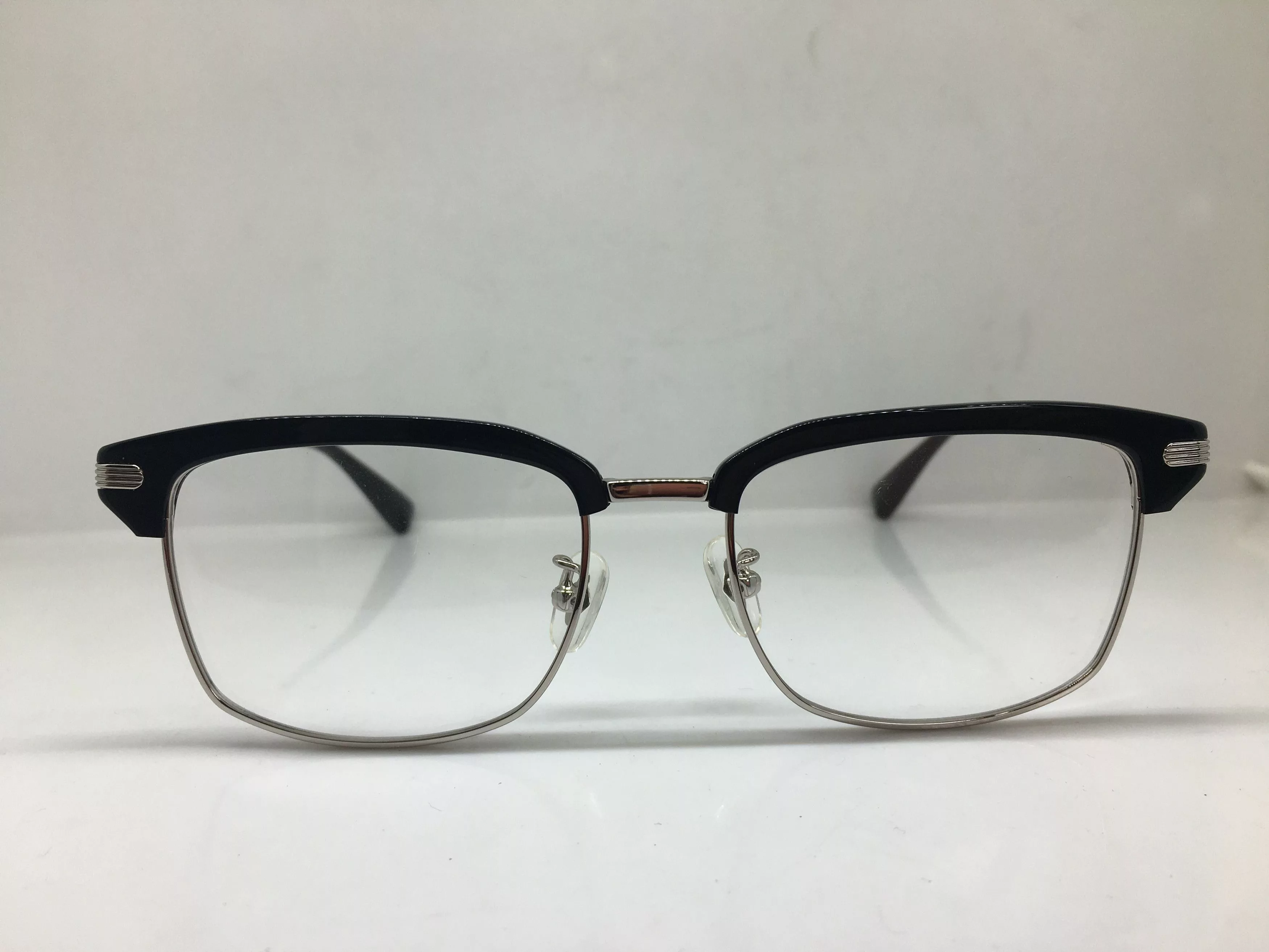 Other Glasses Other MOd Malcolm X Black Silver RX Eyeglasses Frame