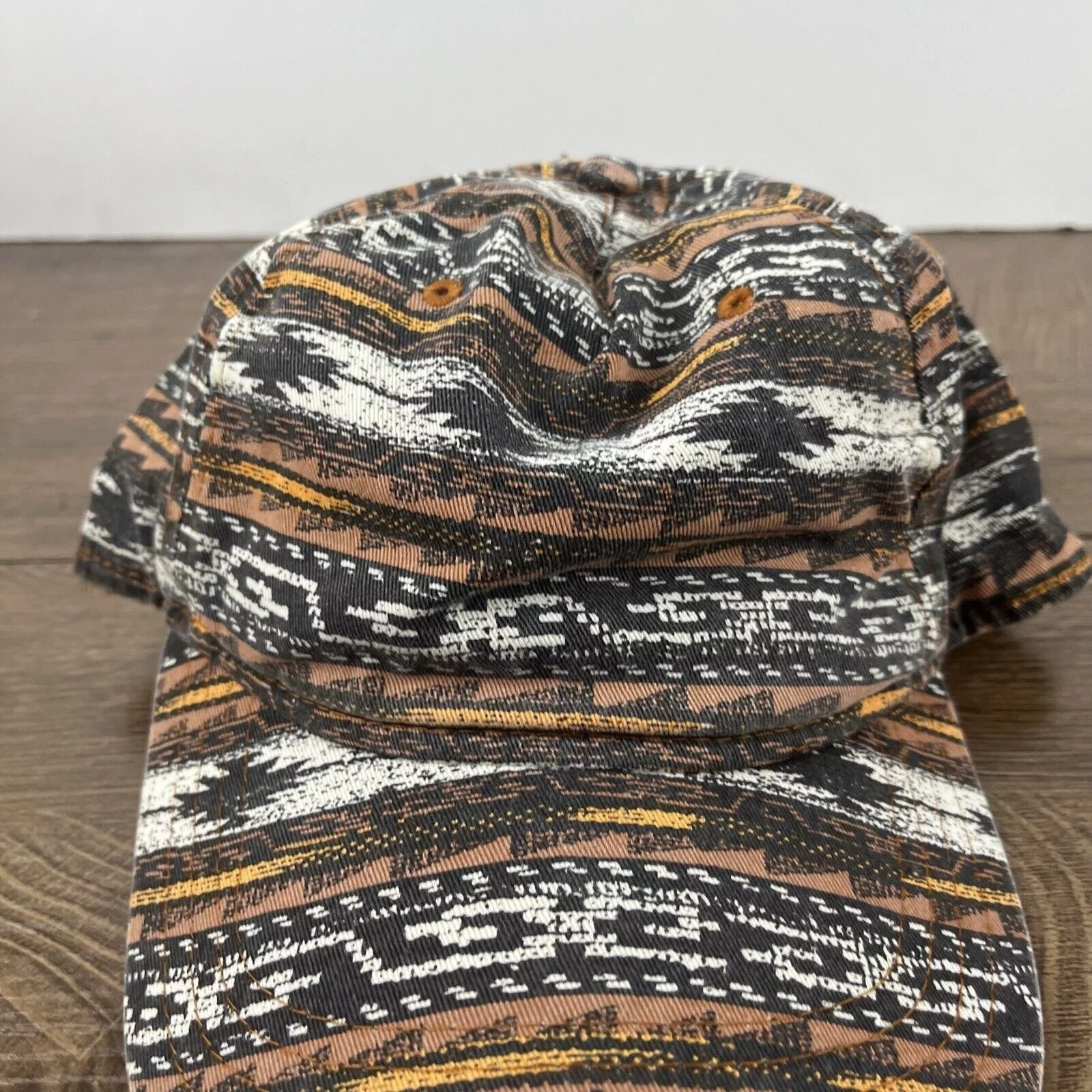 Vans Hats Vans Orange Brown Hat Adjustable Hat Orange Adjustable Hat A