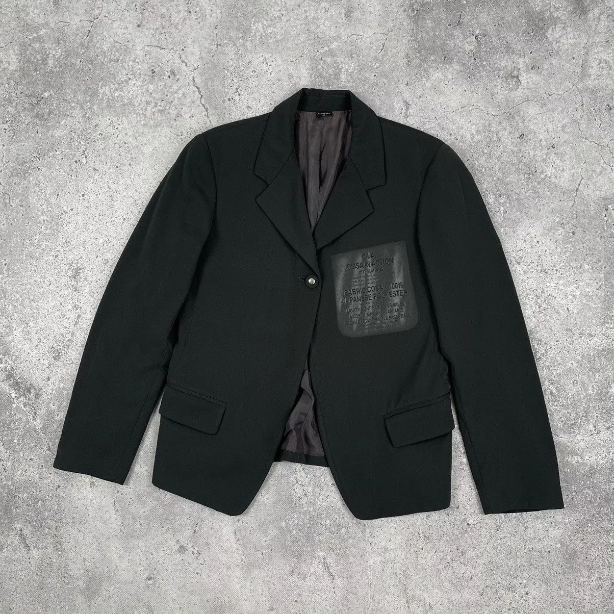 Marithe + Francois Girbaud Blazers Marithe + Francois Girbaud × Vintage Vintage Marithe Francois Girbaud Avant Garde Women’s Blazer Black Avant-Garde