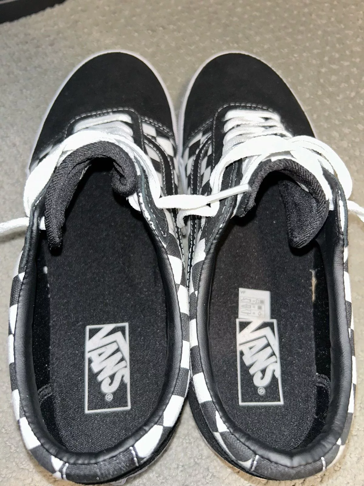 Vans Low Top Sneakers Vans Old-Skool Checkered Lows Black