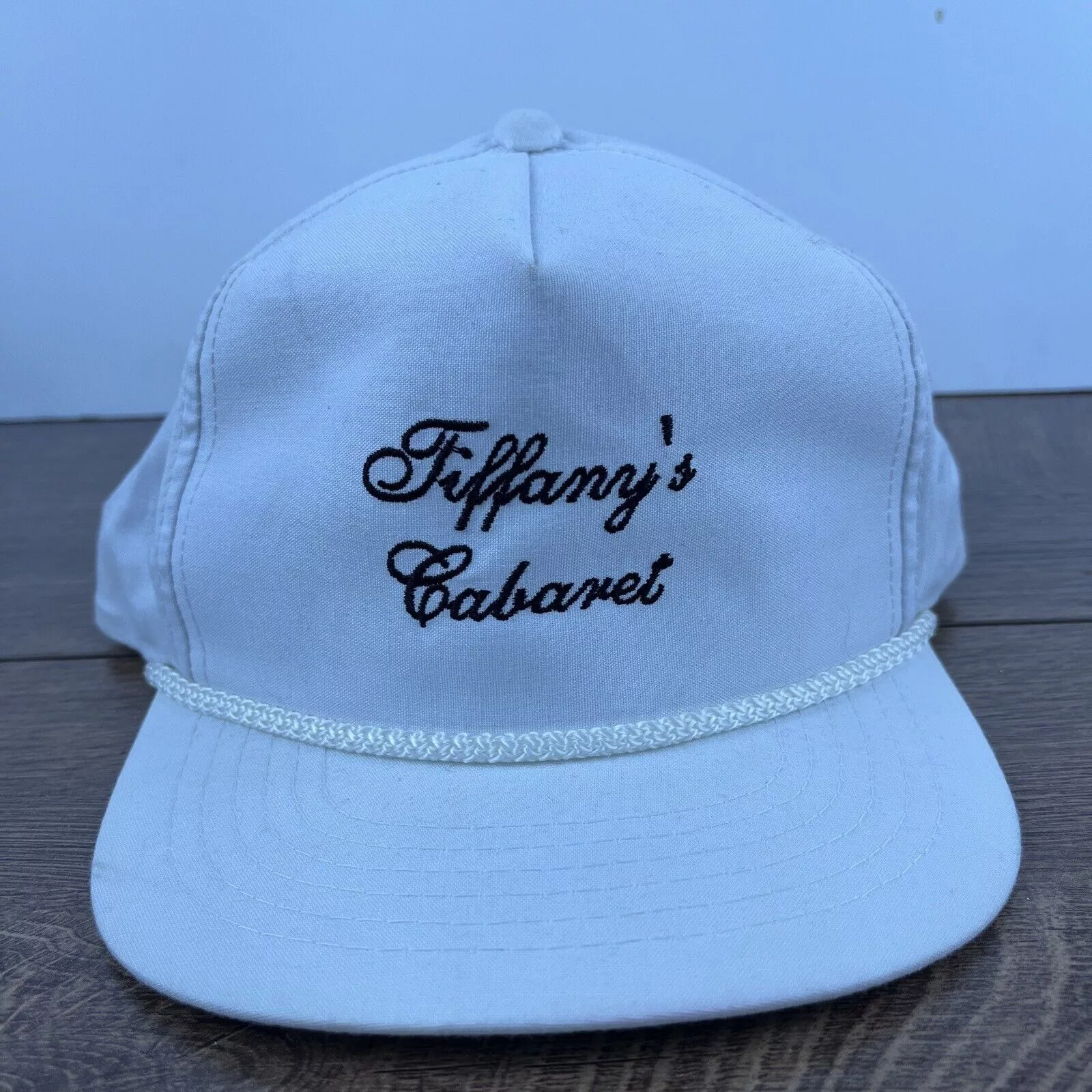 Other Hats Other Tiffany’s Cabarnet Hat Hat White Hat Adjustable Snapback Adu