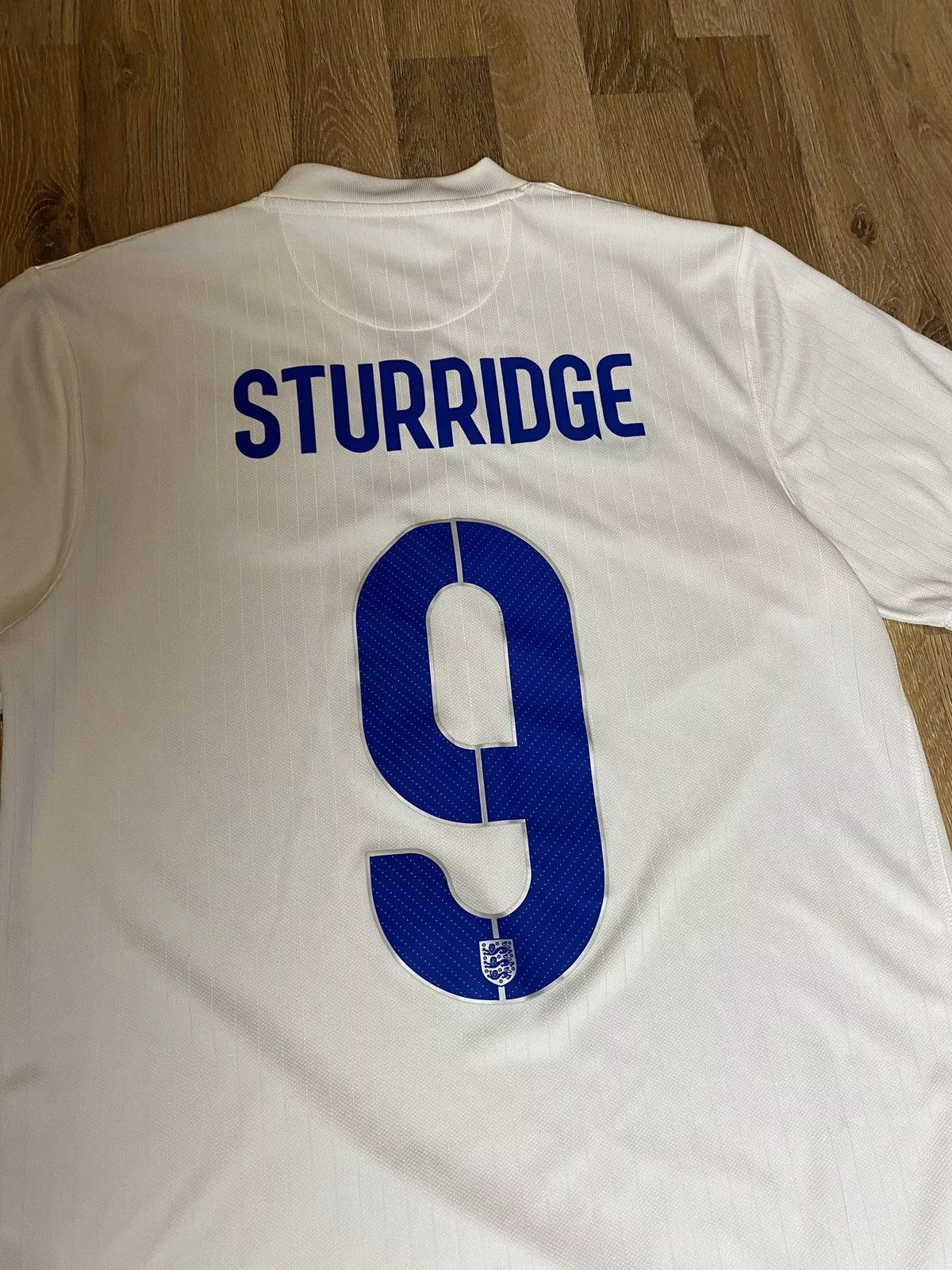 Nike Short Sleeve T Shirts nike England soccer shirt Sturridge 9 White