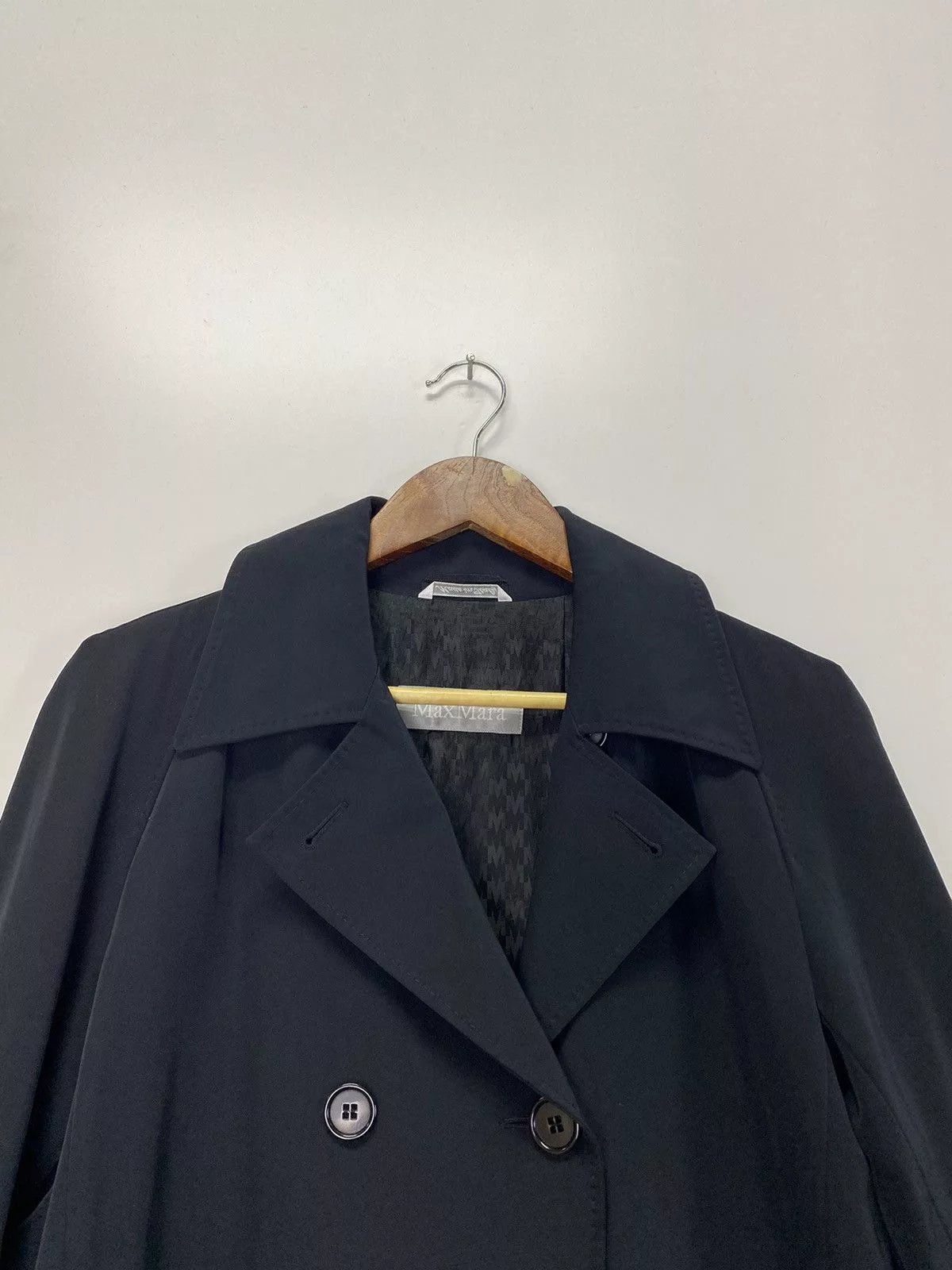 Designer Light Jackets Designer Max Mara Black Jacket Vintage