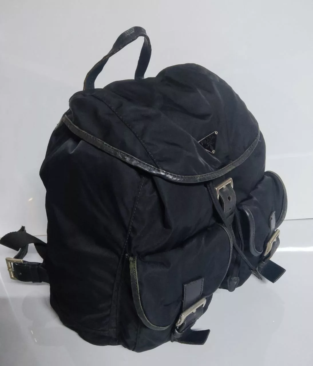 Prada Backpacks Black