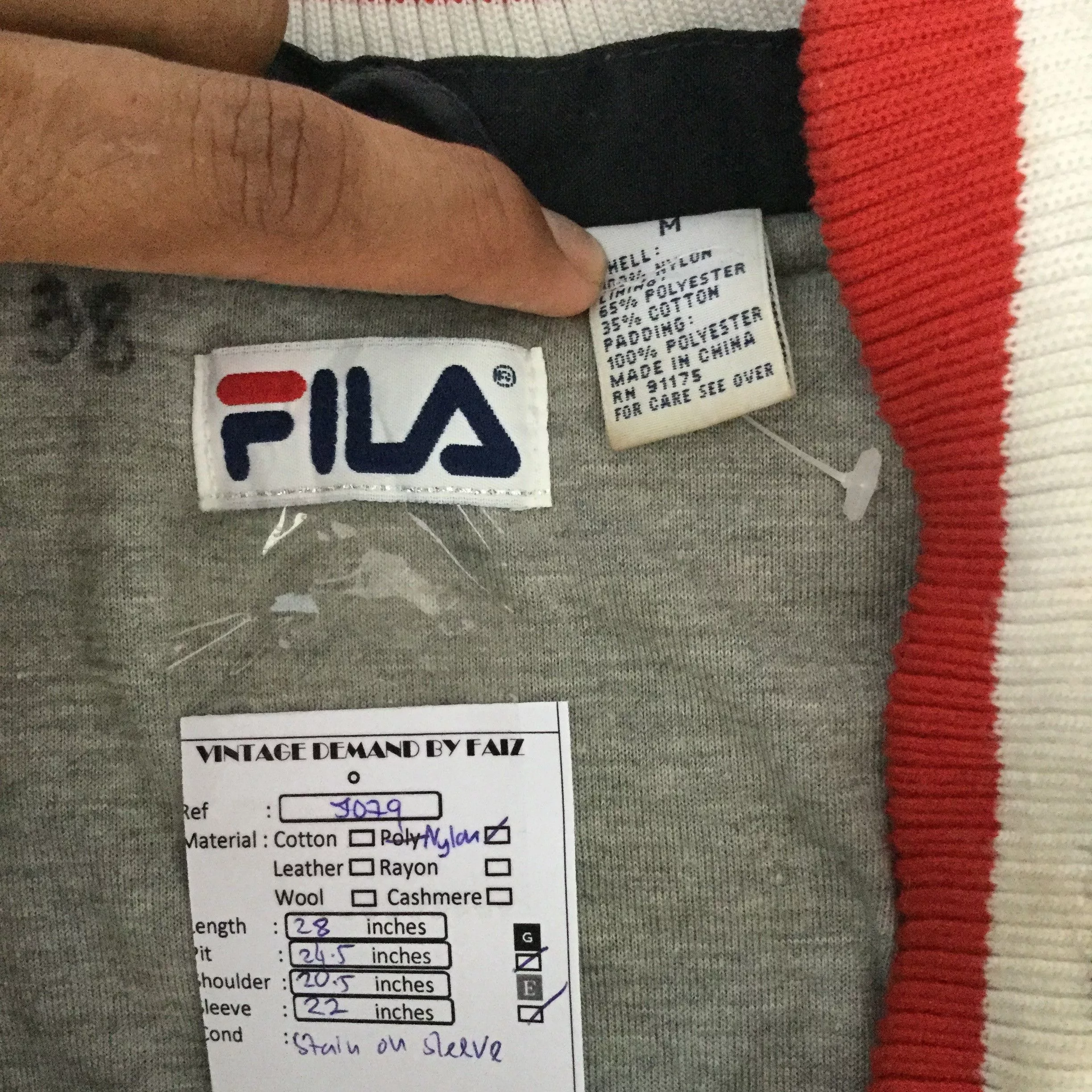 Fila Light Jackets Fila × Vintage Vintage Multi