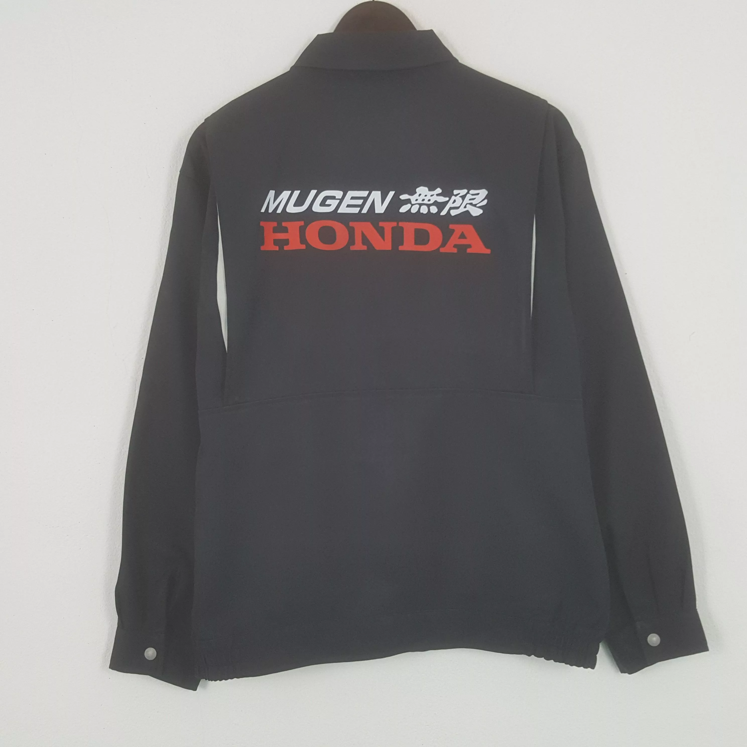 Honda Light Jackets Honda × Vintage Vintage Mugen Honda Racing Custom Art Uniform Jacket Black Sportswear