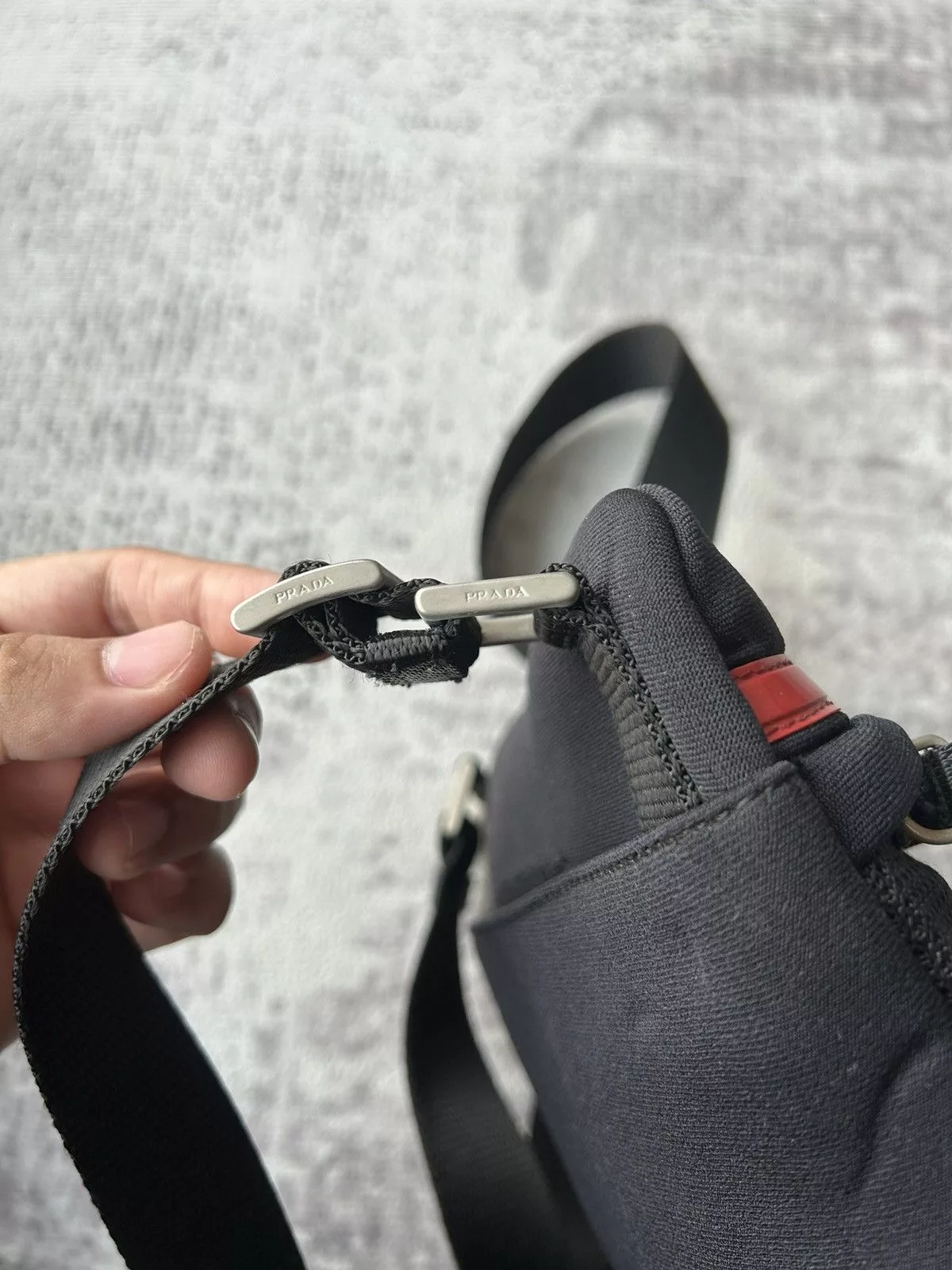 Prada Bags Luggage Authentic Prada Sling Bag Black