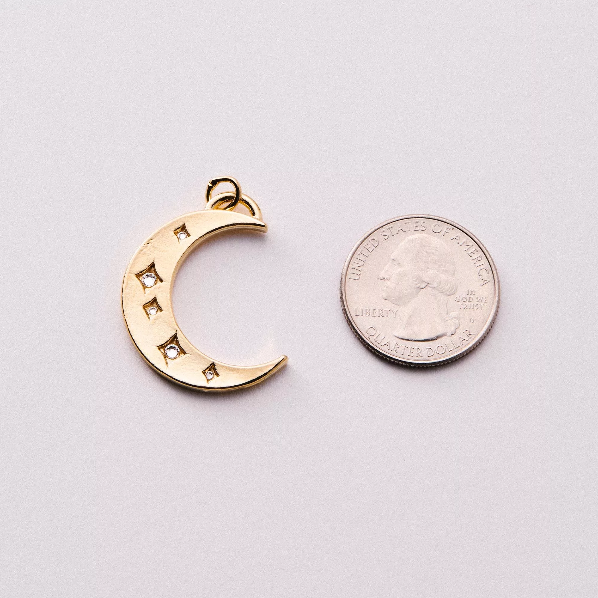 Crescent Moon Charm