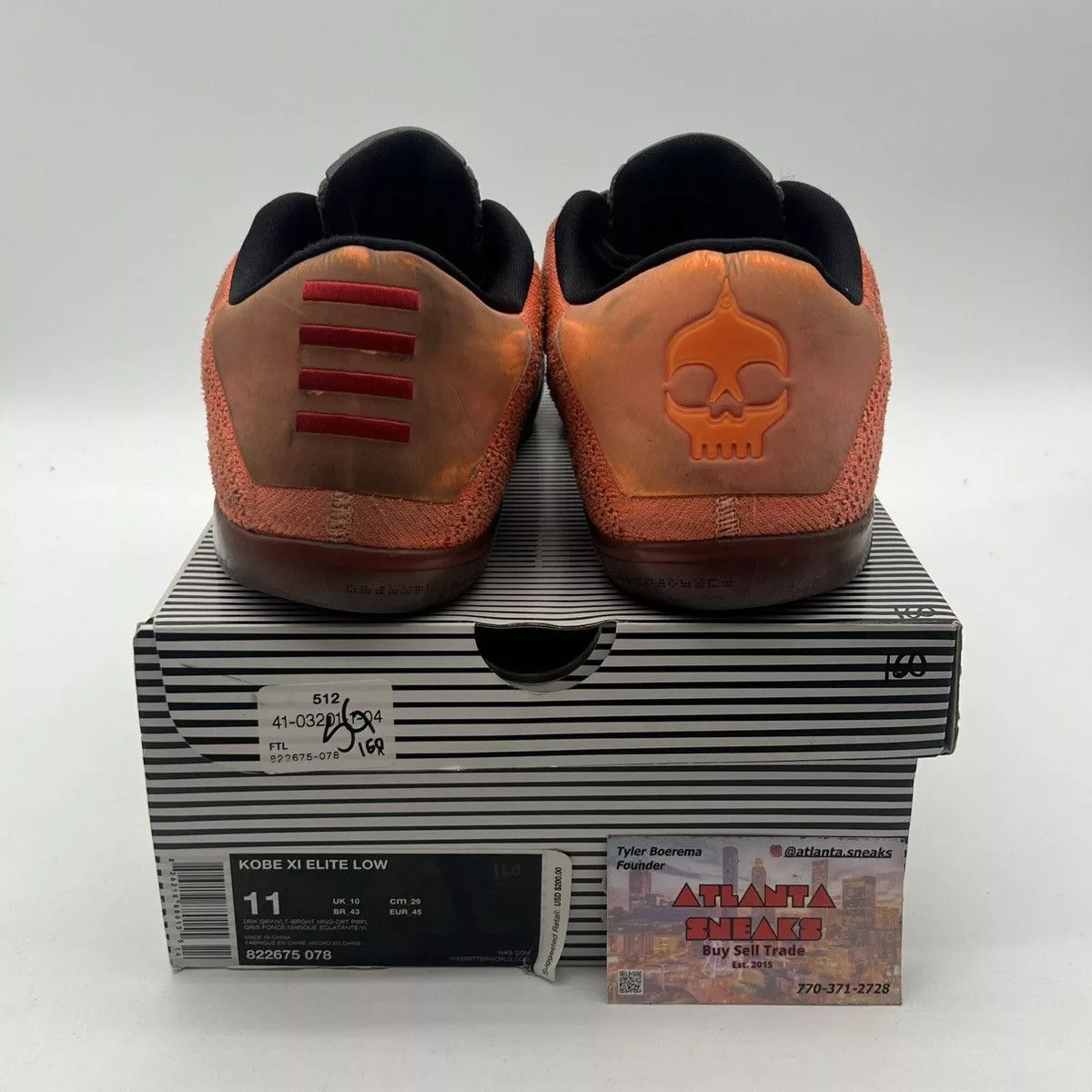Nike Low Top Sneakers Nike Kobe 11 low Easter Gray